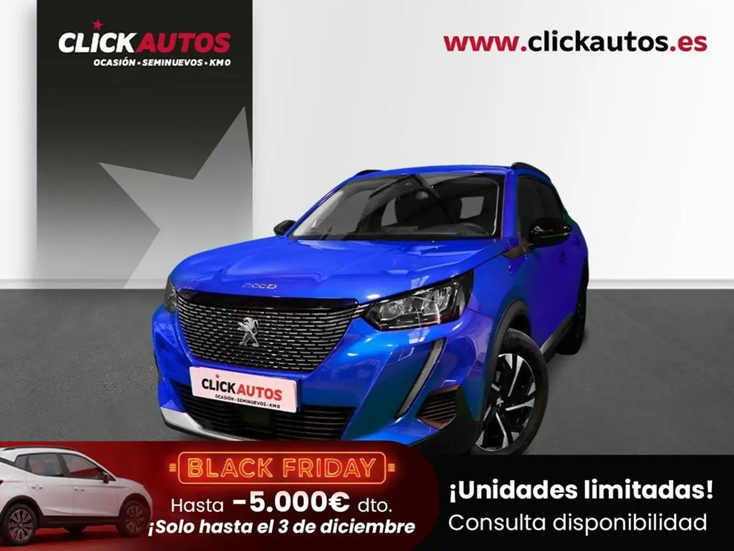 Peugeot 2008 1.2 PureTech S&S Allure Pack 100 Azul - 1