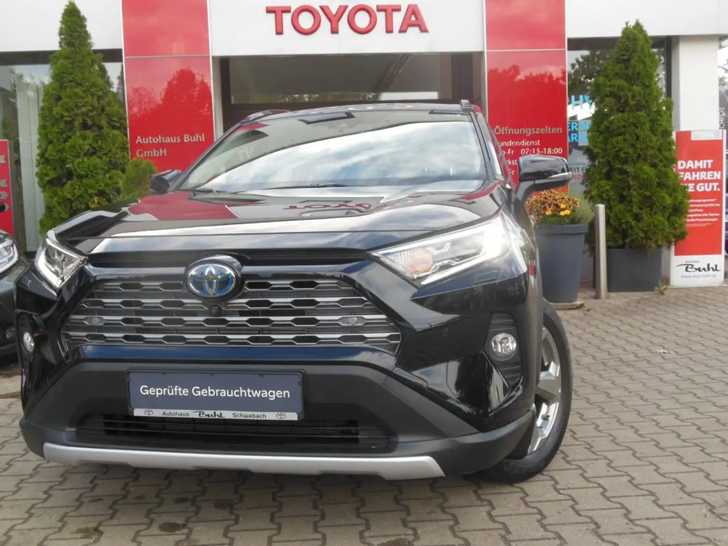 Toyota RAV 4 2.5 4x4 Hybrid Lounge  m. Panorama Dach aus 1. Han Negro - 1