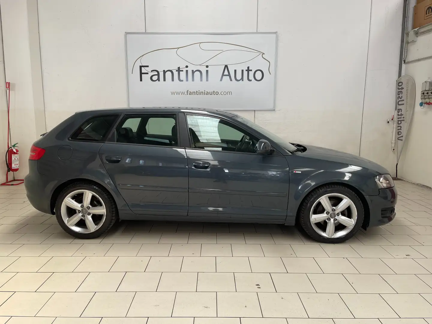 Audi A3 Sportback Spb Ambition S Line-PER COMMERCIANTE Grigio - 2