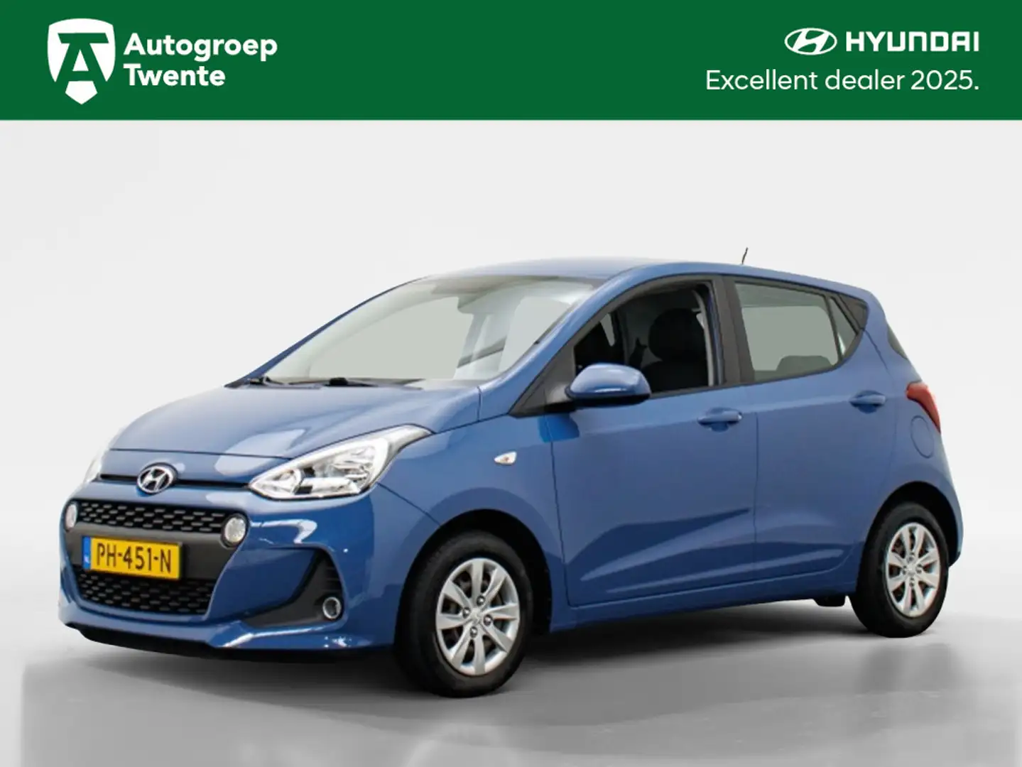 Hyundai i10 1.0i Go! - Navigatie - Climate control Blauw - 1