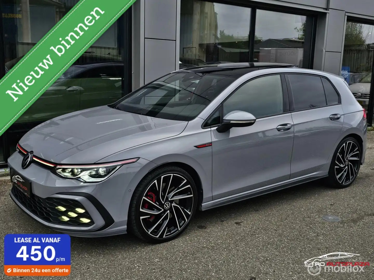Volkswagen Golf GTI 2.0 TSI Panorama/IQ Light/H&K/Keyless/Camera Grijs - 1