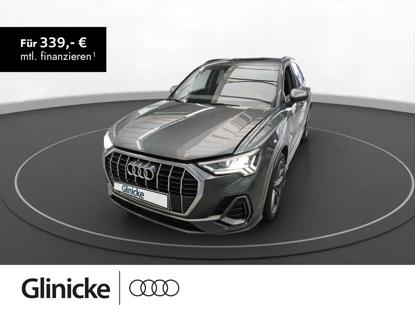 Audi Q3 35 TDI S line Pano Matrix LM 19" Navi PDC vo+ Grau - 1