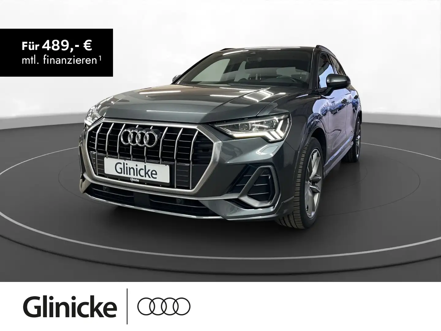 Audi Q3 35 TDI S line Pano Matrix LM 19" Navi PDC vo+ Grau - 1