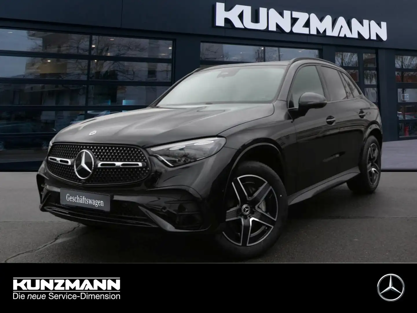 Mercedes-Benz GLC 200 d 4MATIC AMG MBUX Navi Panorama Memory Noir - 1
