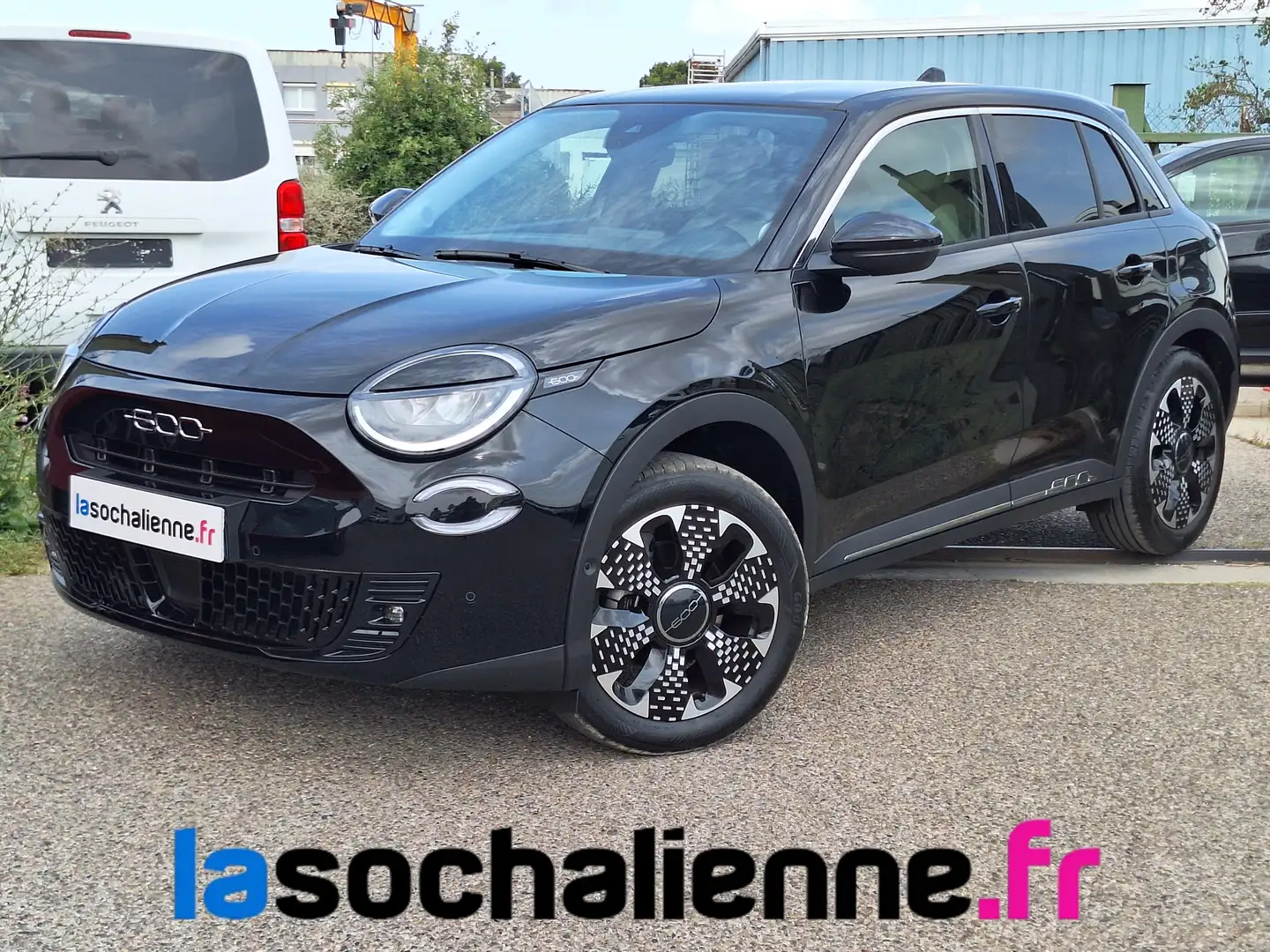 Fiat 600 1.2 Hybrid 100ch DCT6 La Prima Noir - 1