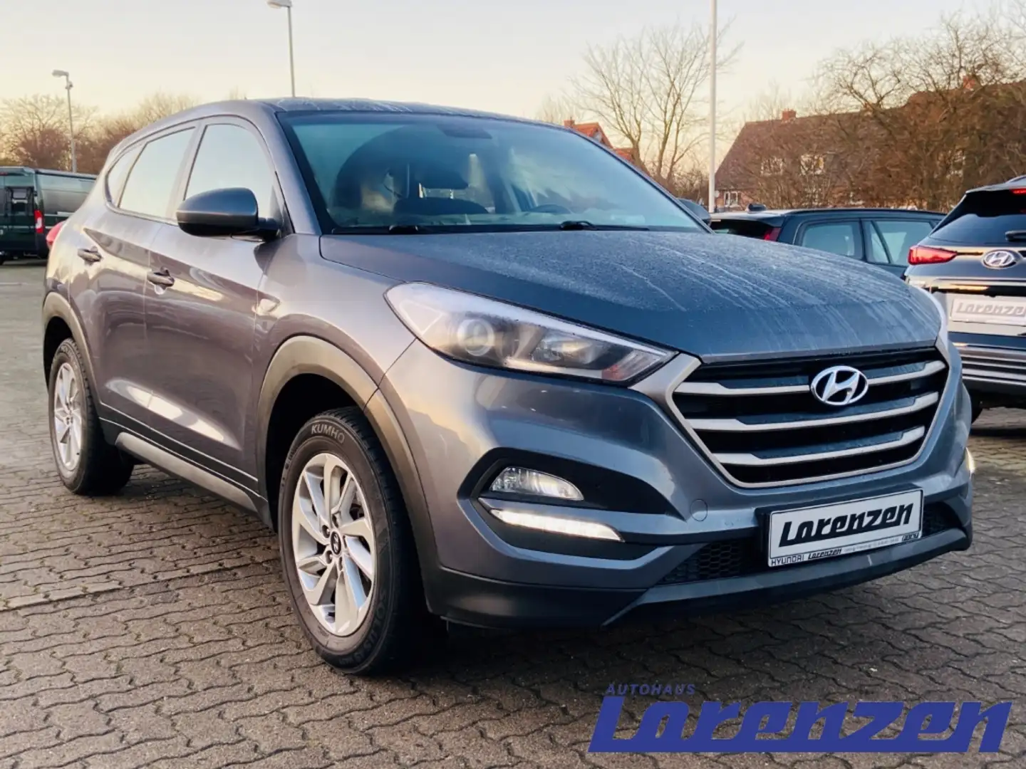 Hyundai TUCSON blue 1.6 GDi Classic Scheinwerferreg. Alarm Tel.-V Szary - 2