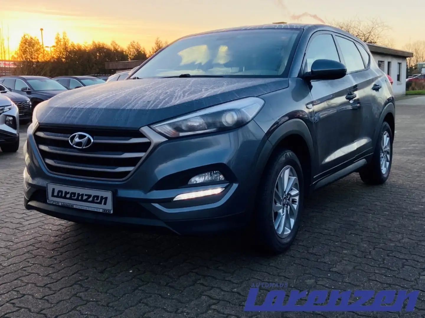 Hyundai TUCSON blue 1.6 GDi Classic Scheinwerferreg. Alarm Tel.-V Szary - 1