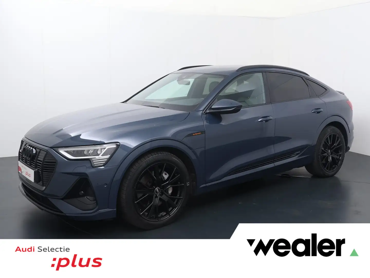 Audi e-tron Sportback 55 quattro S edition 95 kWh | 408 PK | | Blauw - 1
