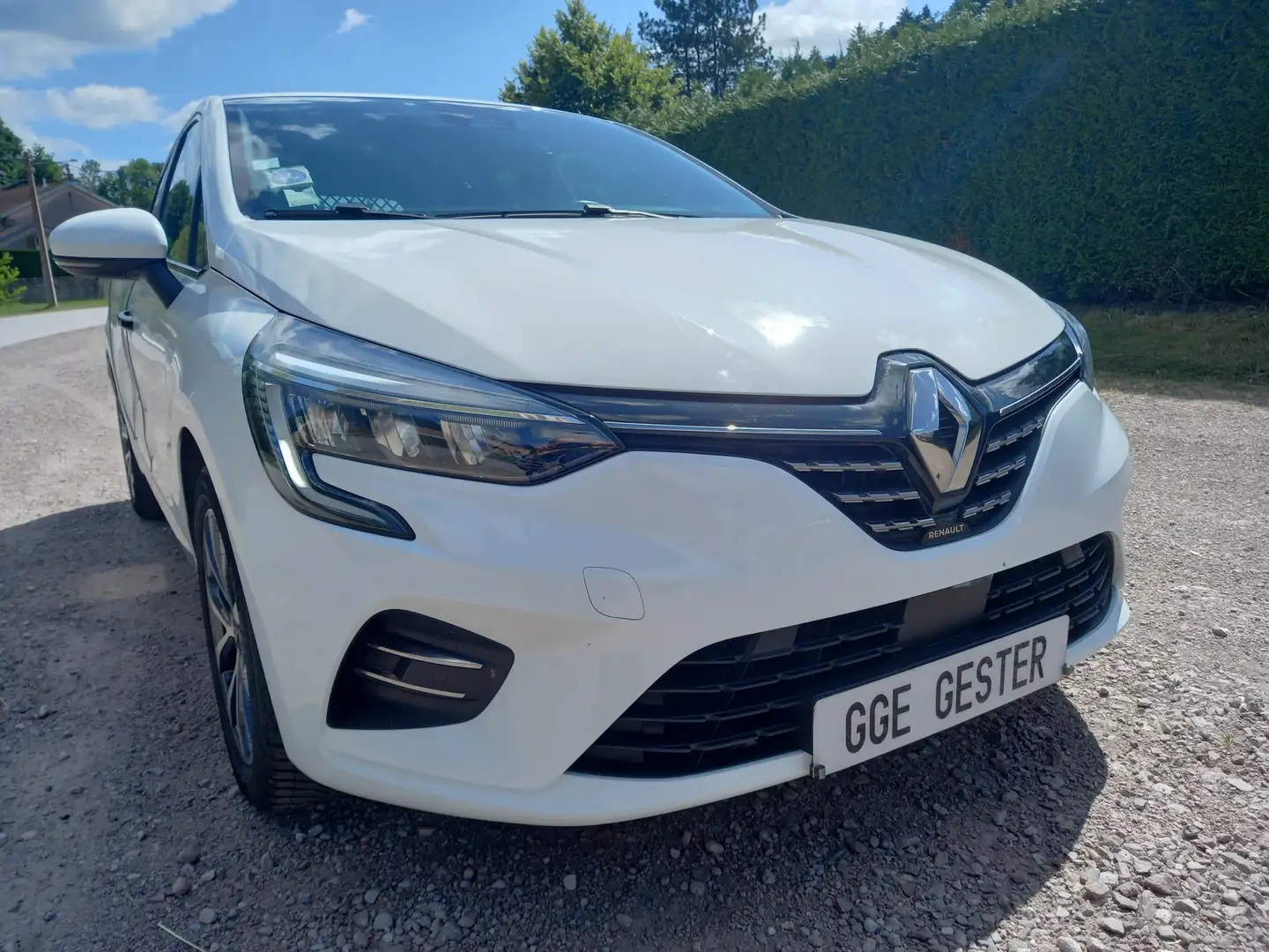 Renault Clio V STE 1.3 TCE 130 INTENS SCUIR GPS CAMERA 46910KMS Blanc - 2