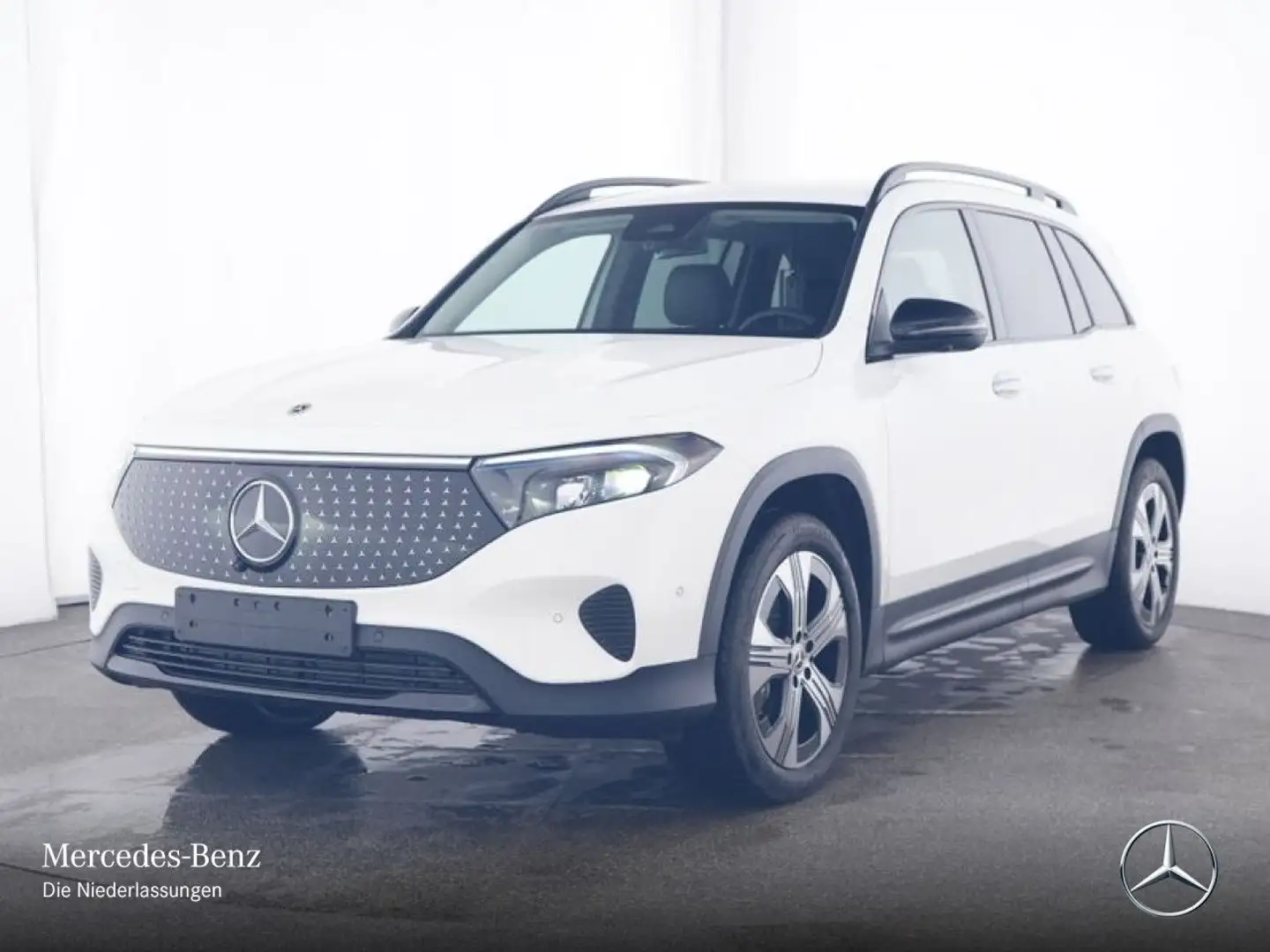 Mercedes-Benz EQB 300 4M ELECTRICART+NIGHT+PLUS-PAKET+AHK+360 Weiß - 2