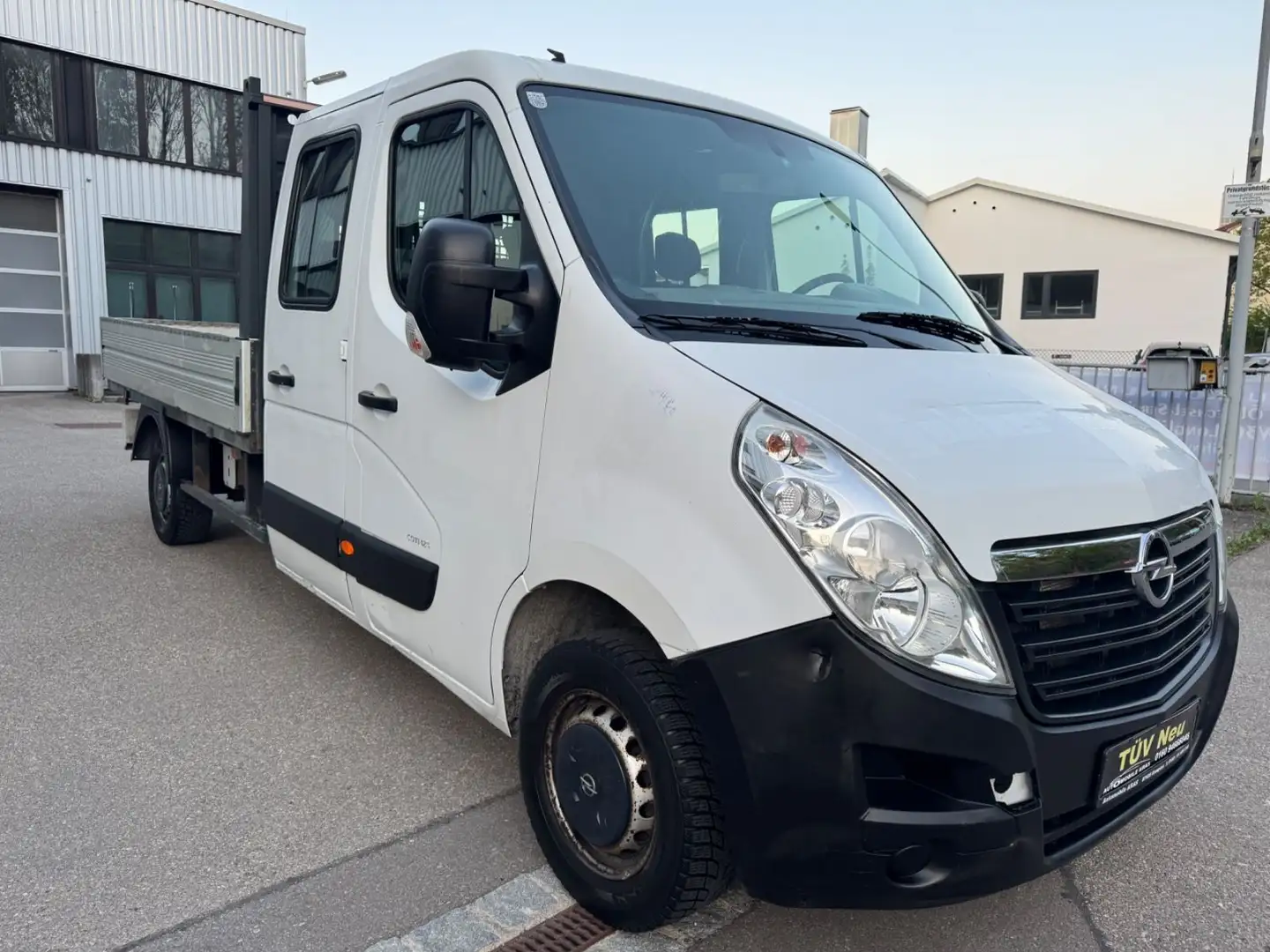 Opel Movano B Pritsche/L3H1 3/Tüvneu/1hand/Doppelkabi Alb - 1