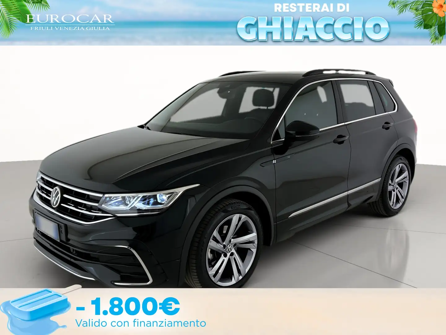 Volkswagen Tiguan 1.5 tsi r-line 150cv dsg Nero - 1