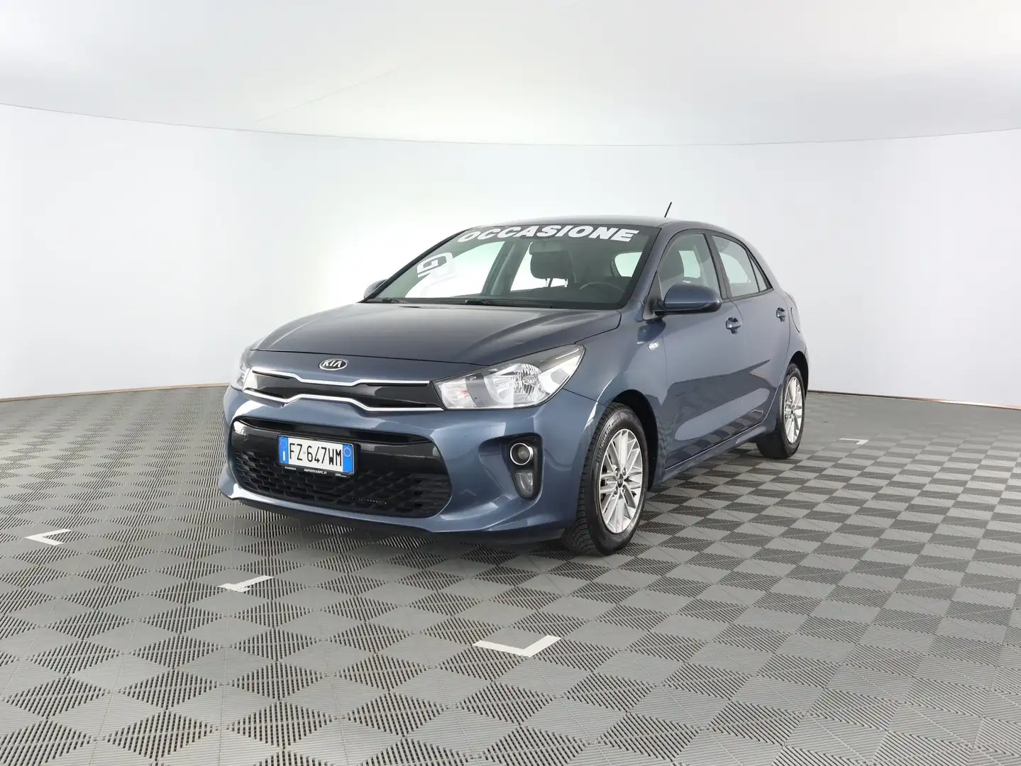 Kia Rio 1.2 (82cv) Gpl Evolution Modrá - 1