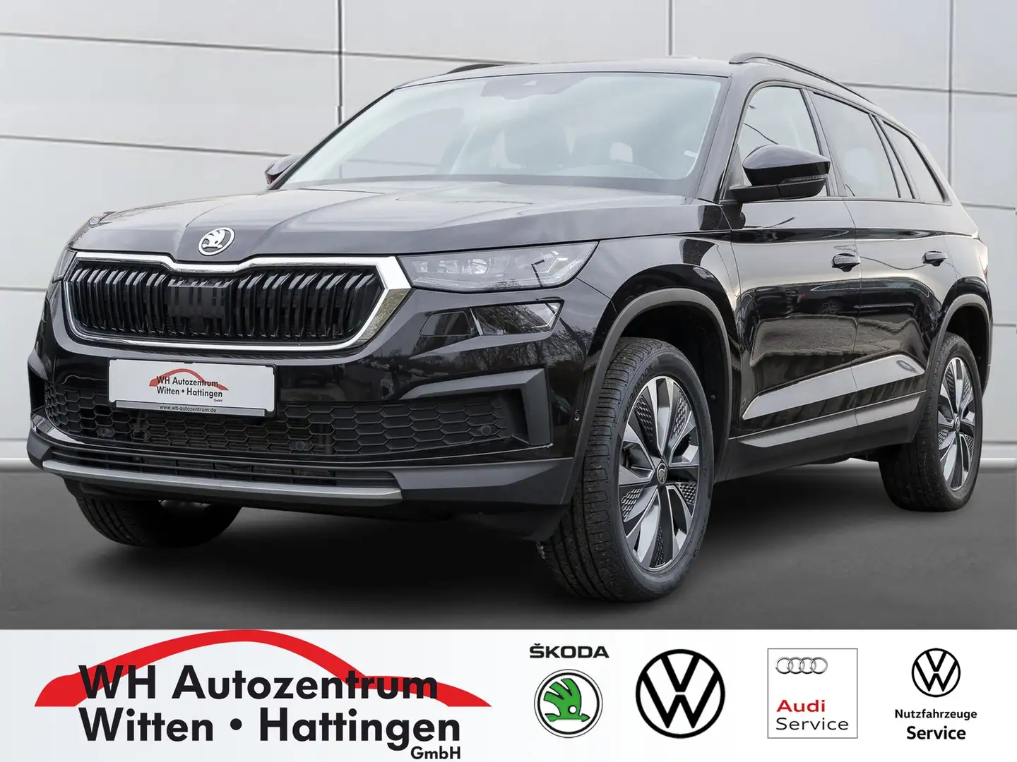 Skoda Kodiaq 2.0 TDI DSG 4x4 Ambition NAVI AHK REARVIEW LED ... Nero - 1