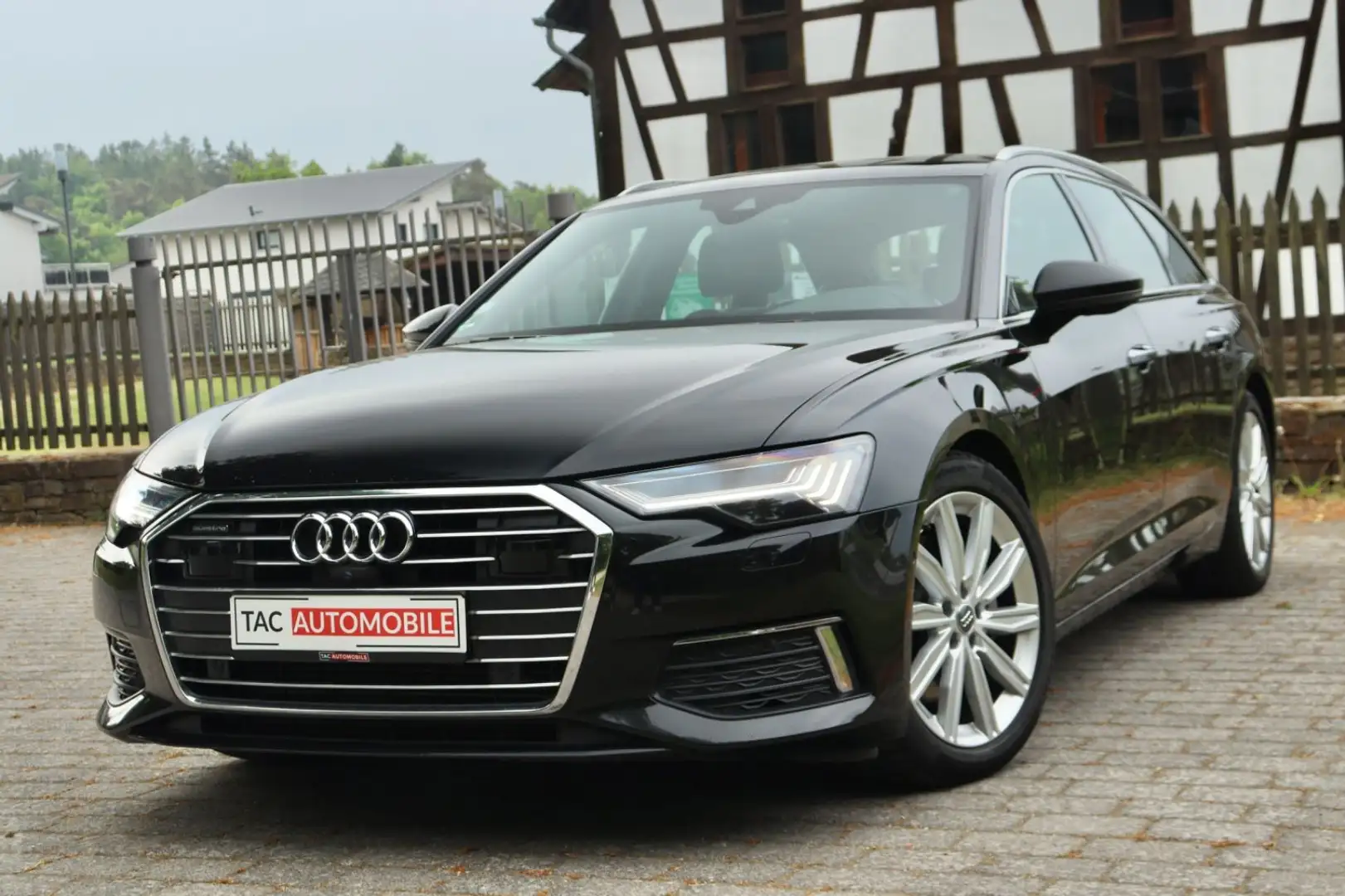 Audi A6 AV 50TDI QU design HD-MATX/LUFT/STANDHEIZ/AHK Schwarz - 2
