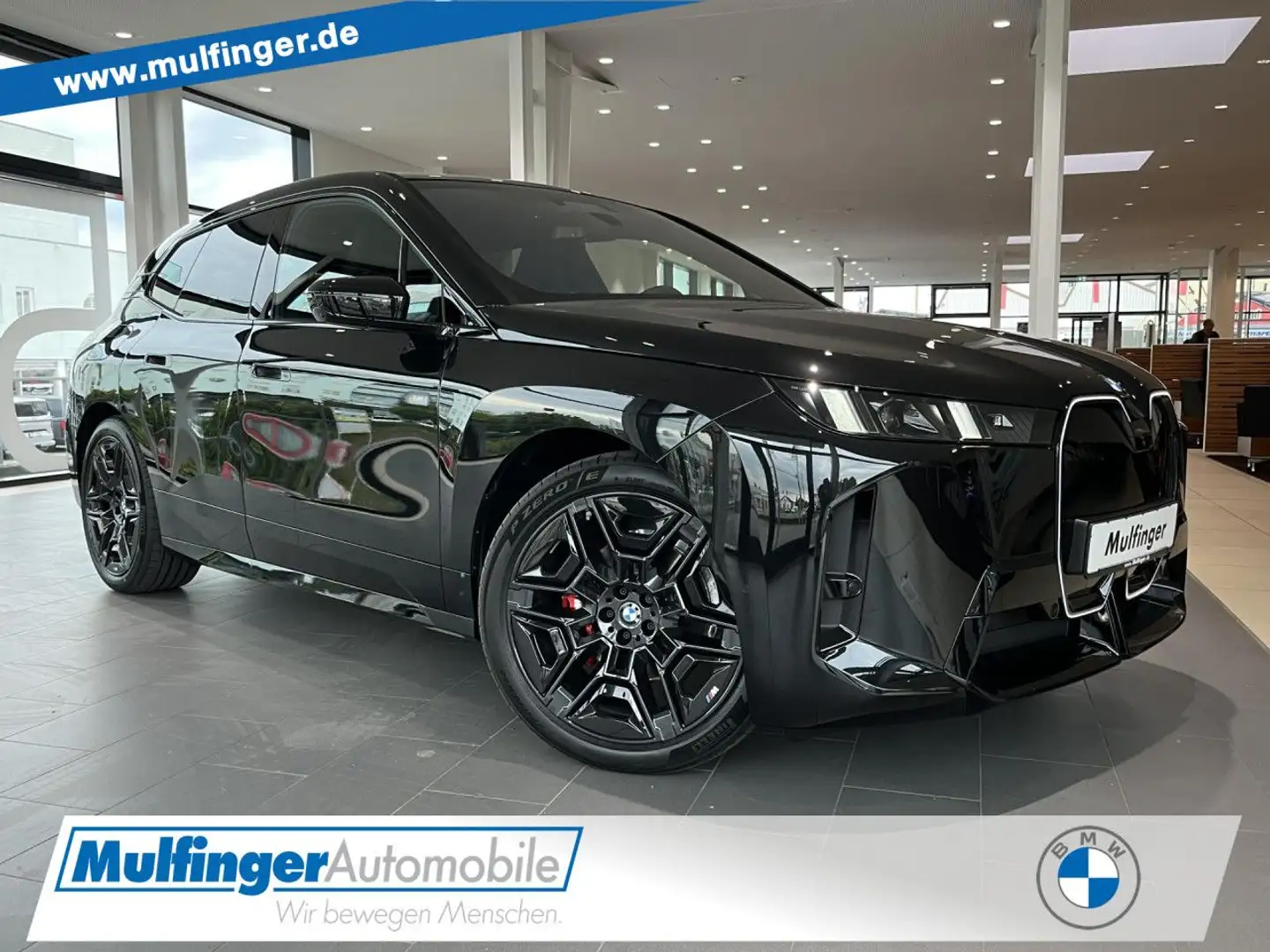BMW iX xDr.60 M Sport Pro Komfz. Pano Ha/Ka Sportpaket Чёрный - 1