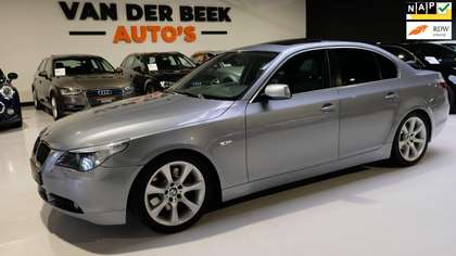BMW 545 545i Executive 333PK LEDER | Schuifdak | Vol!