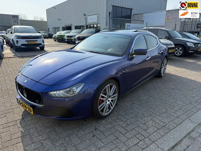 Maserati Ghibli 3.0 S Q4, Pano, Carbon Inleg, Sport uitlaat, F1 sc
