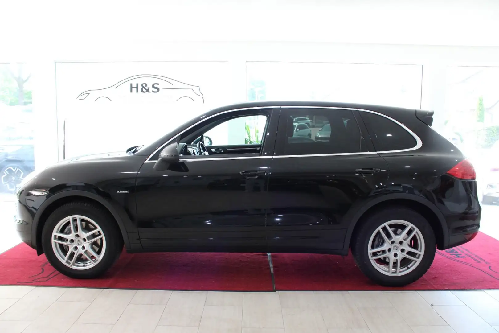 Porsche Cayenne Diesel DIESEL*PDC*LEDER*NAVI Чёрный - 2