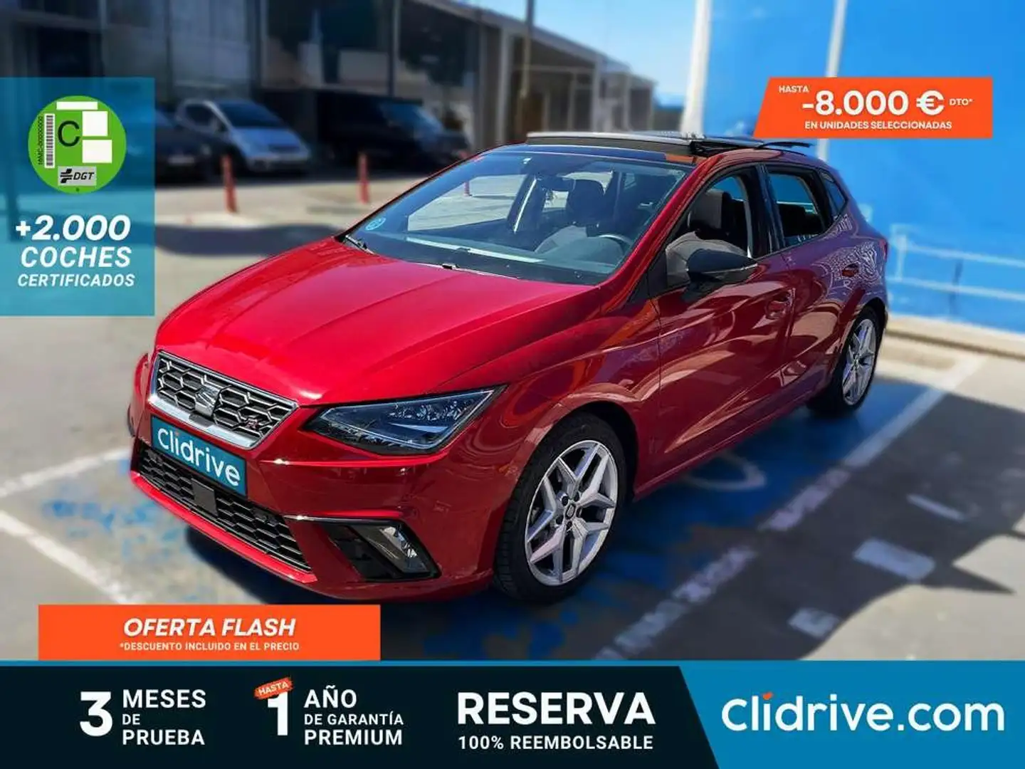 SEAT Ibiza 1.0 TSI FR Plus Rojo - 1