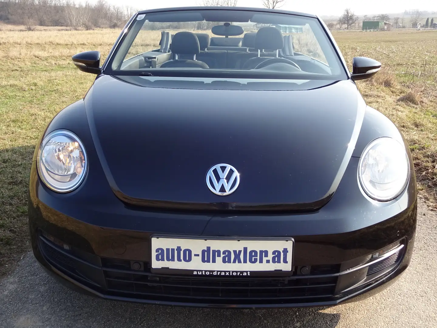 Volkswagen Beetle Cabrio elektrisches Verdeck Winterpaket Schwarz - 2