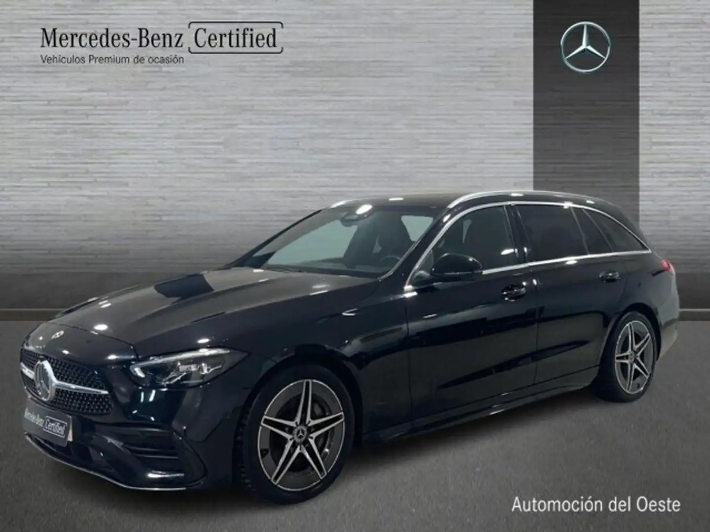 Mercedes-Benz C 220 estate d estate amg line (euro 6d) Schwarz - 1