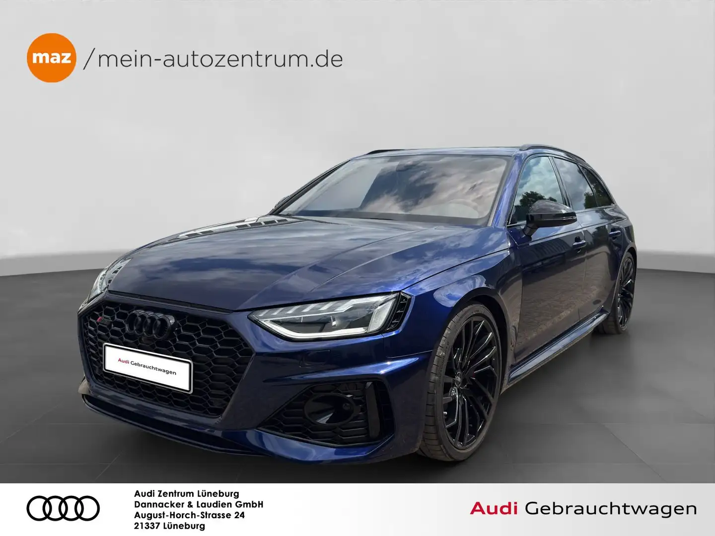 Audi RS4 Avant 2.9 TFSI quattro Alu LED AHK Pano BO Ka Bleu - 1