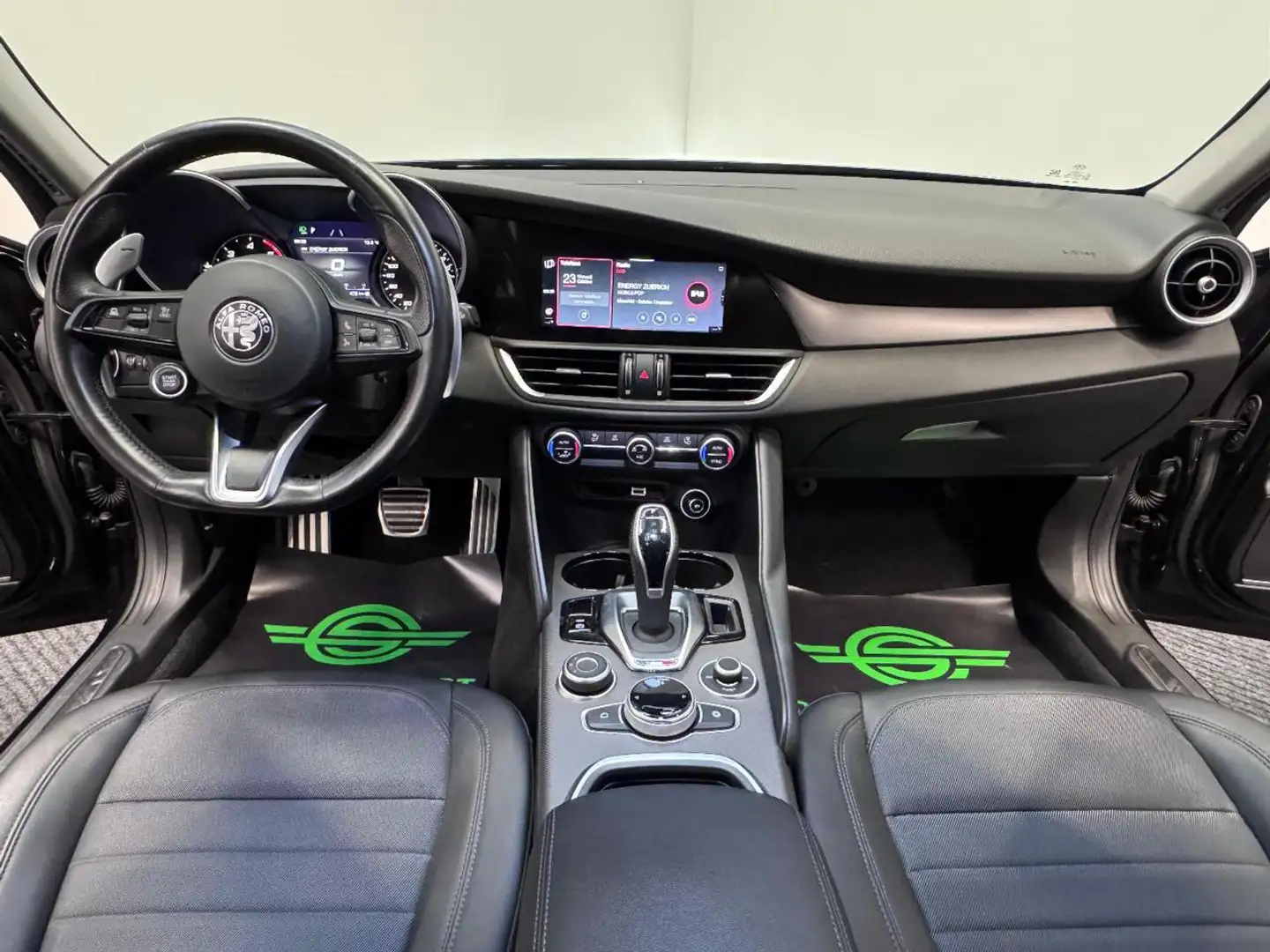 Alfa Romeo Giulia 2.2 D 190 CV AT8 Sprint PADDLES|ACC|CARPLAY Nero - 2