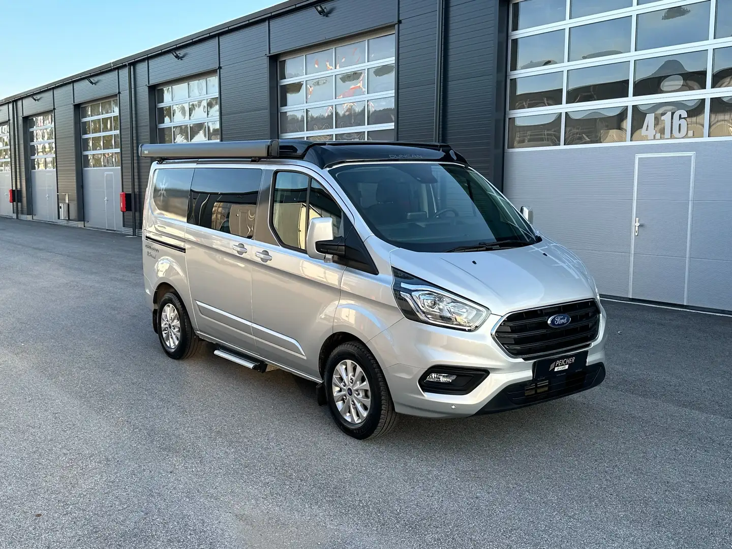 Ford Tourneo KARMANN Duncan 545 - voll - sofort Silber - 1