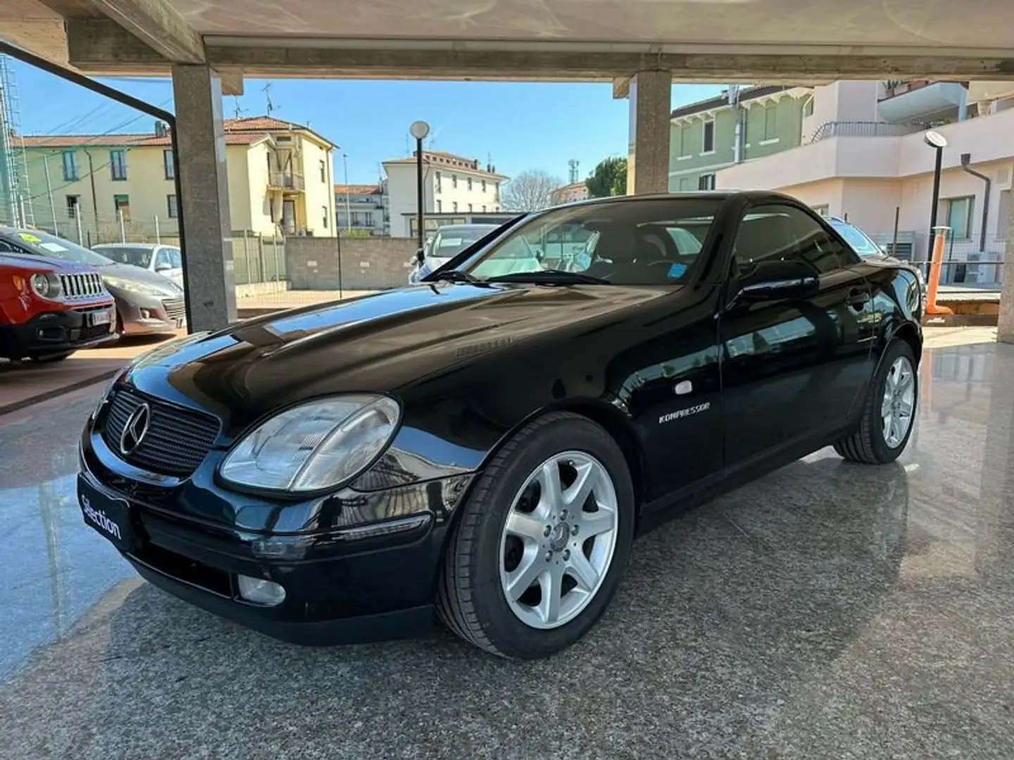 Mercedes-Benz SLK 200 200 cat Kompressor 192CV Zwart - 2
