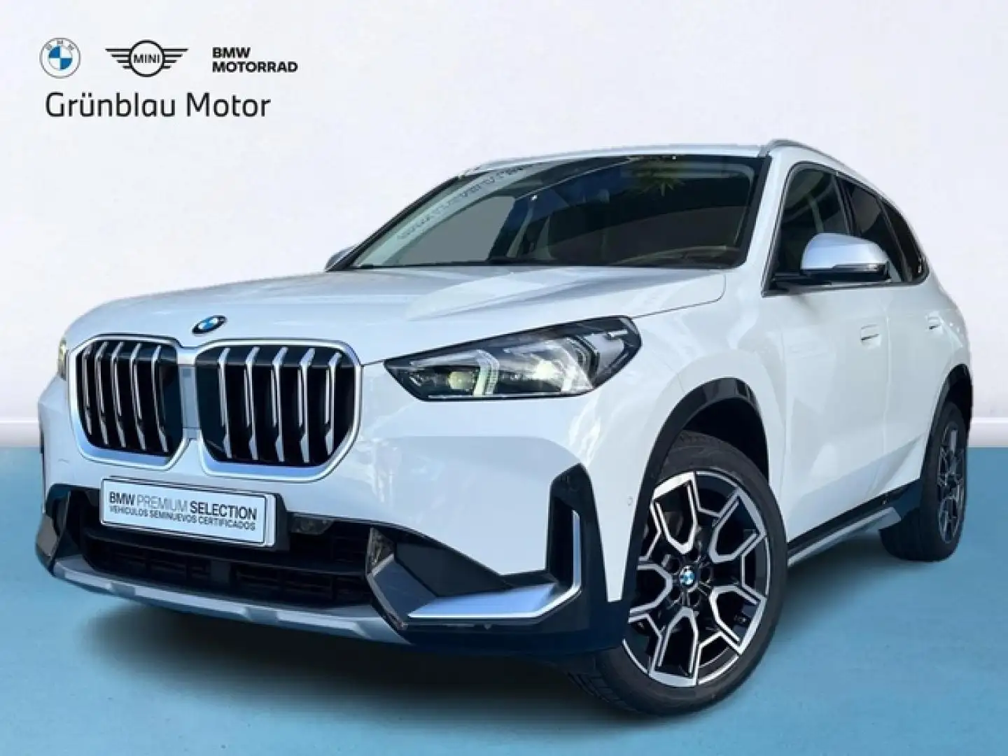 BMW X1 sDrive 18dA Blanc - 1