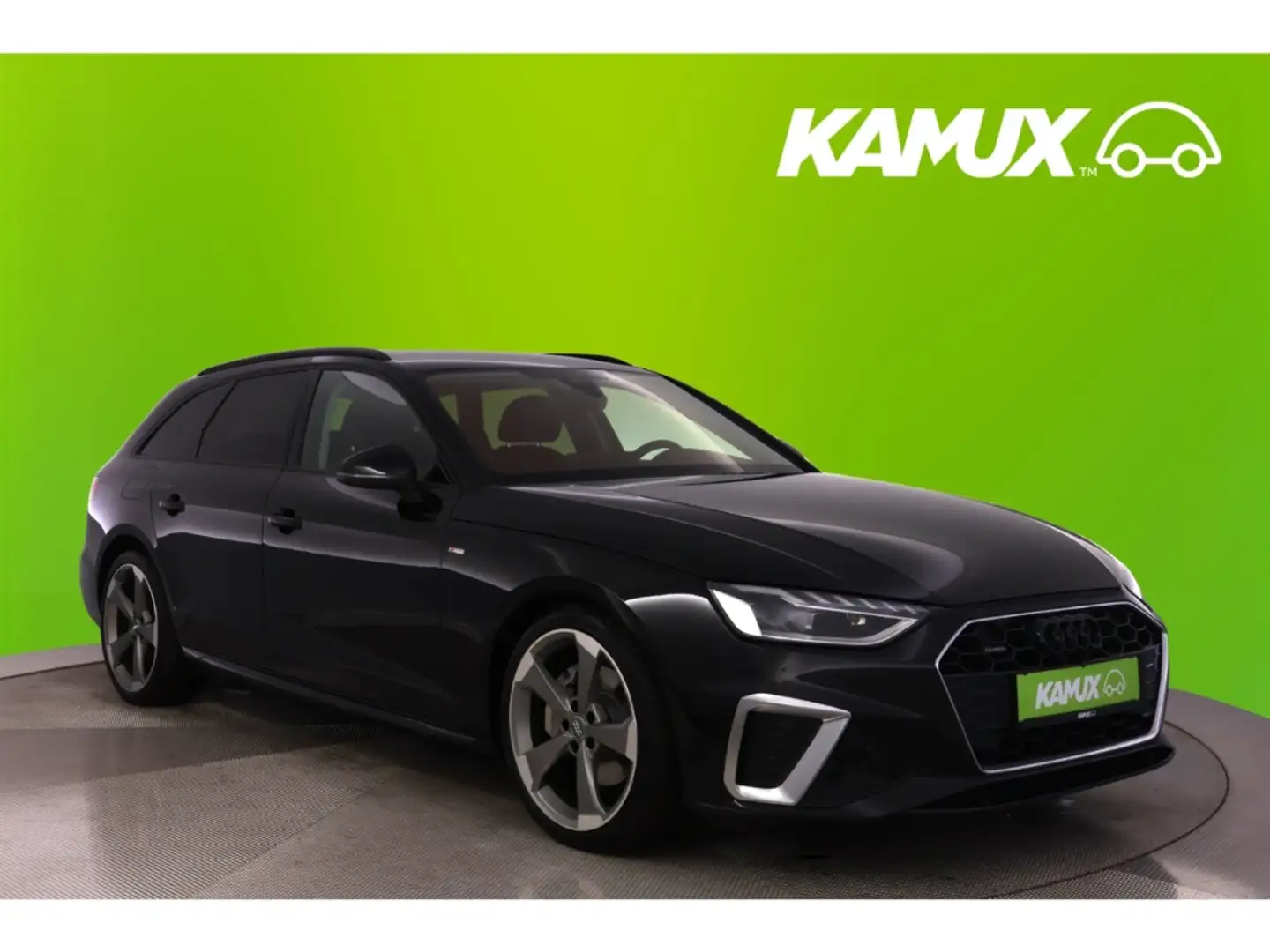 Audi A4 40TDI quattro Avant S-tronic S-line+LED+NAVI Schwarz - 1