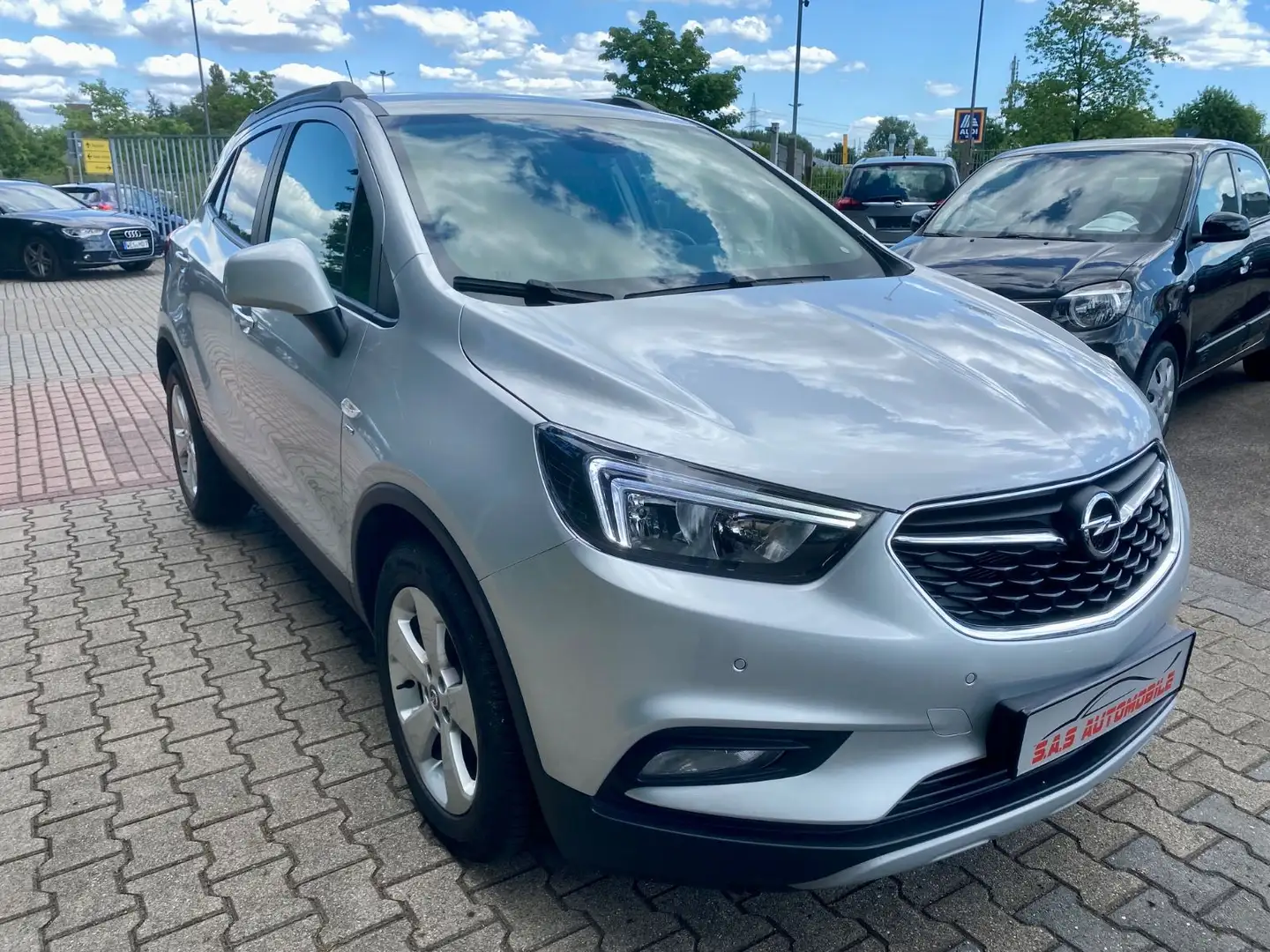 Opel Mokka X Active/Top-Scheckheft-gepflegt/ 2 Hand Silber - 1
