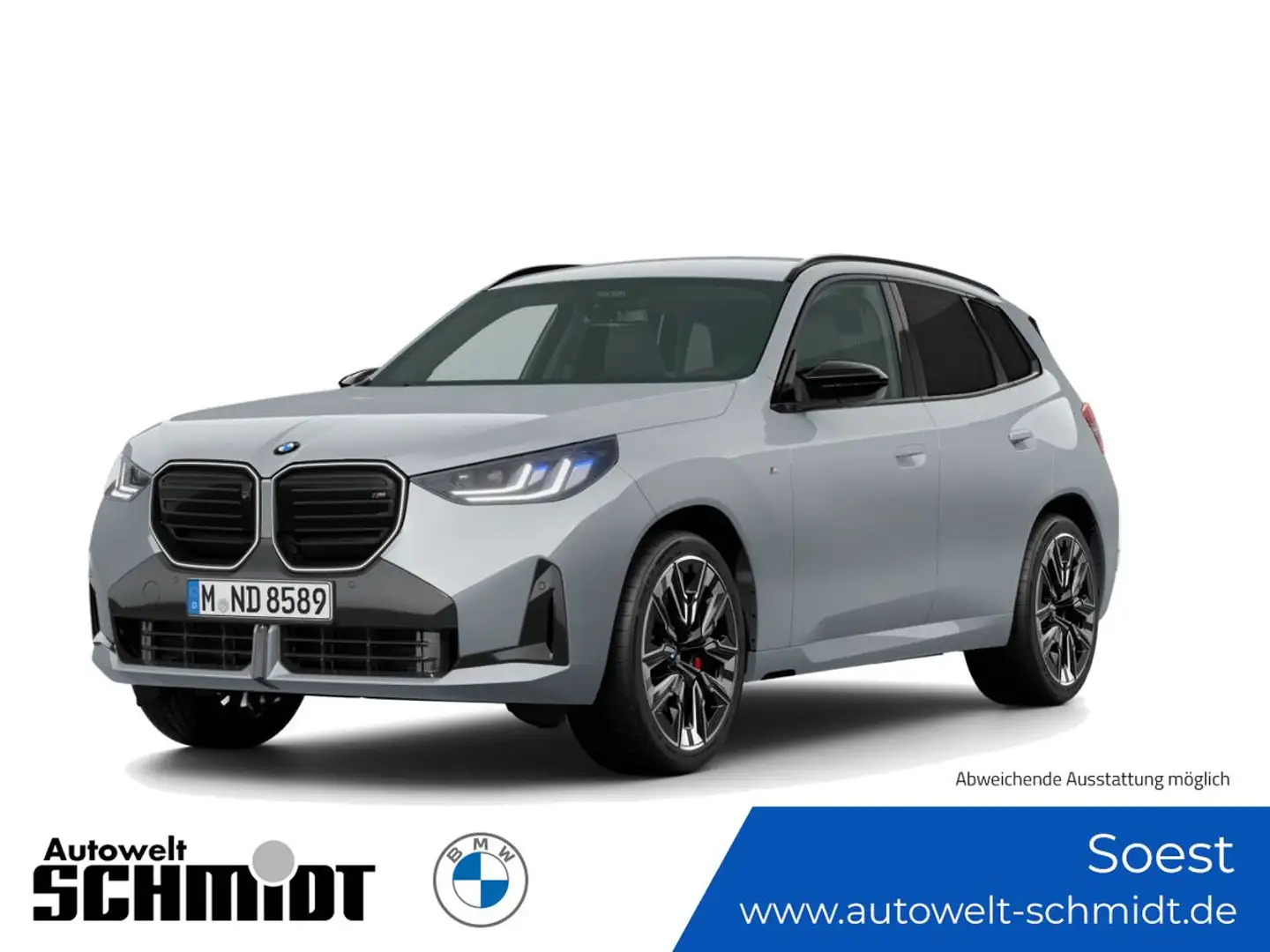 BMW X3 M50 xDrive + GARANTIE-bis-06.2030 Grau - 1