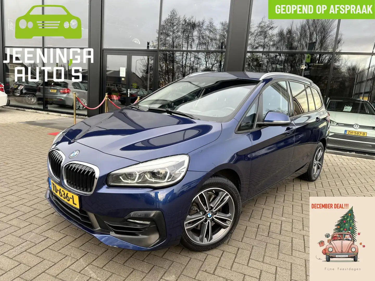 BMW 218 2-serie Gran Tourer 218i 7p. Corporate Lease Execu Blauw - 1
