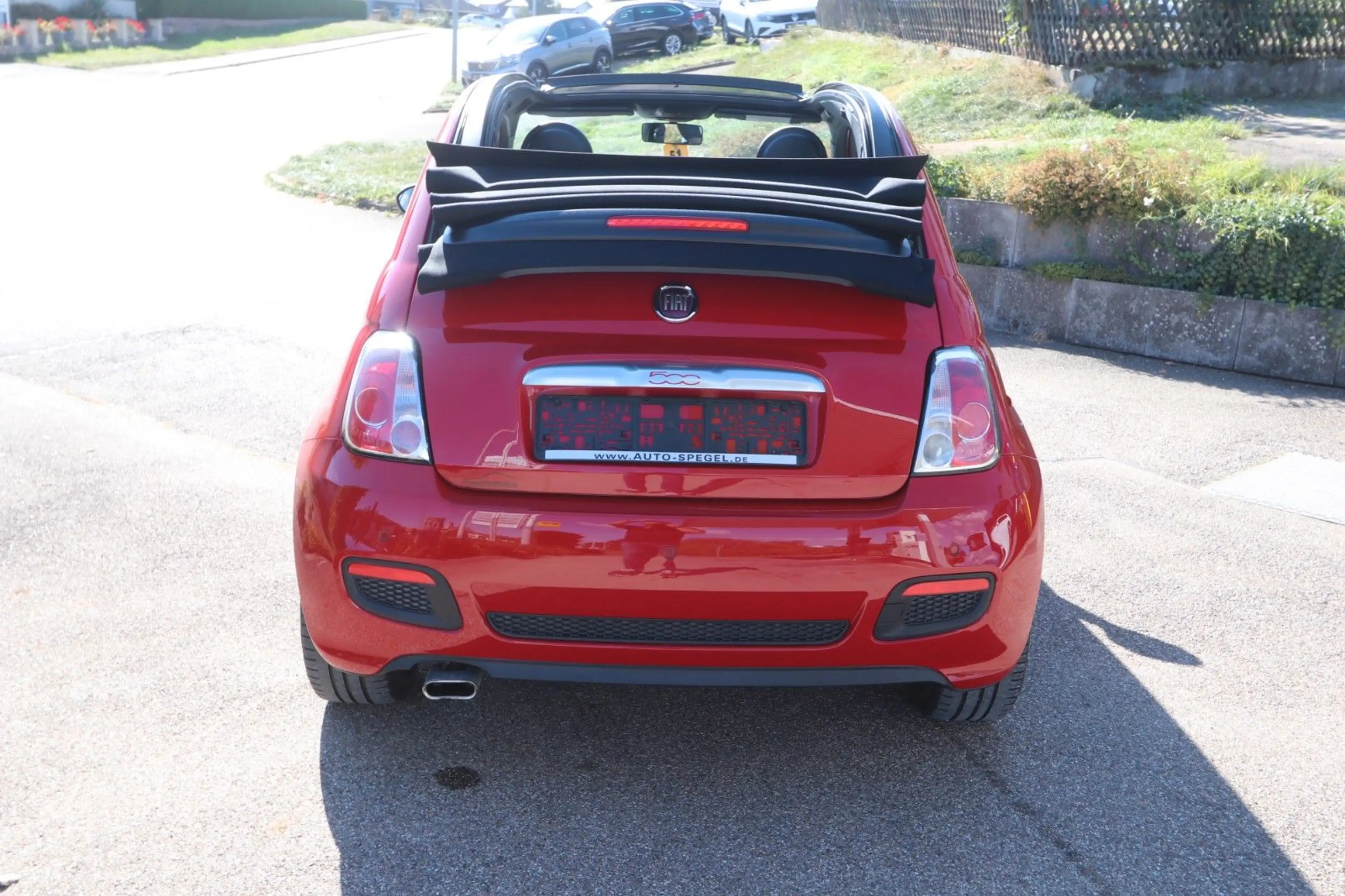 Fiat 500 Klima Alu Cabrio MFL Nebel wenig KM — photo 7