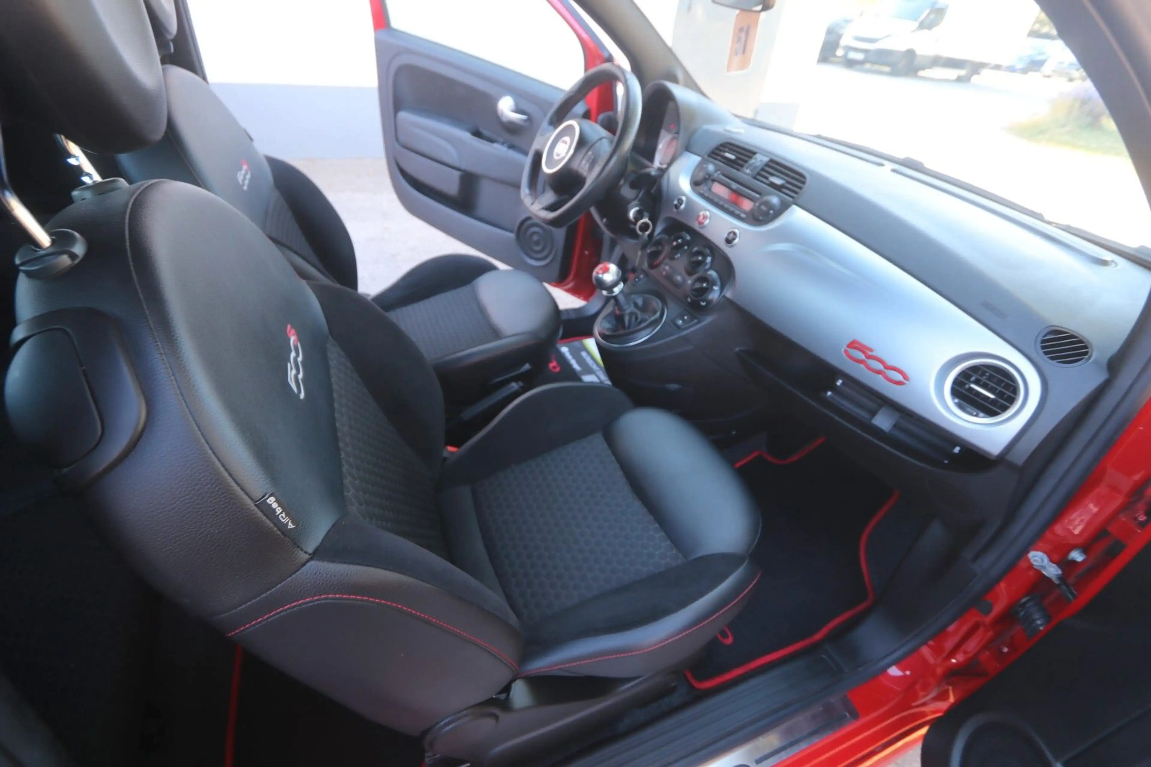 Fiat 500 Klima Alu Cabrio MFL Nebel wenig KM — photo 15
