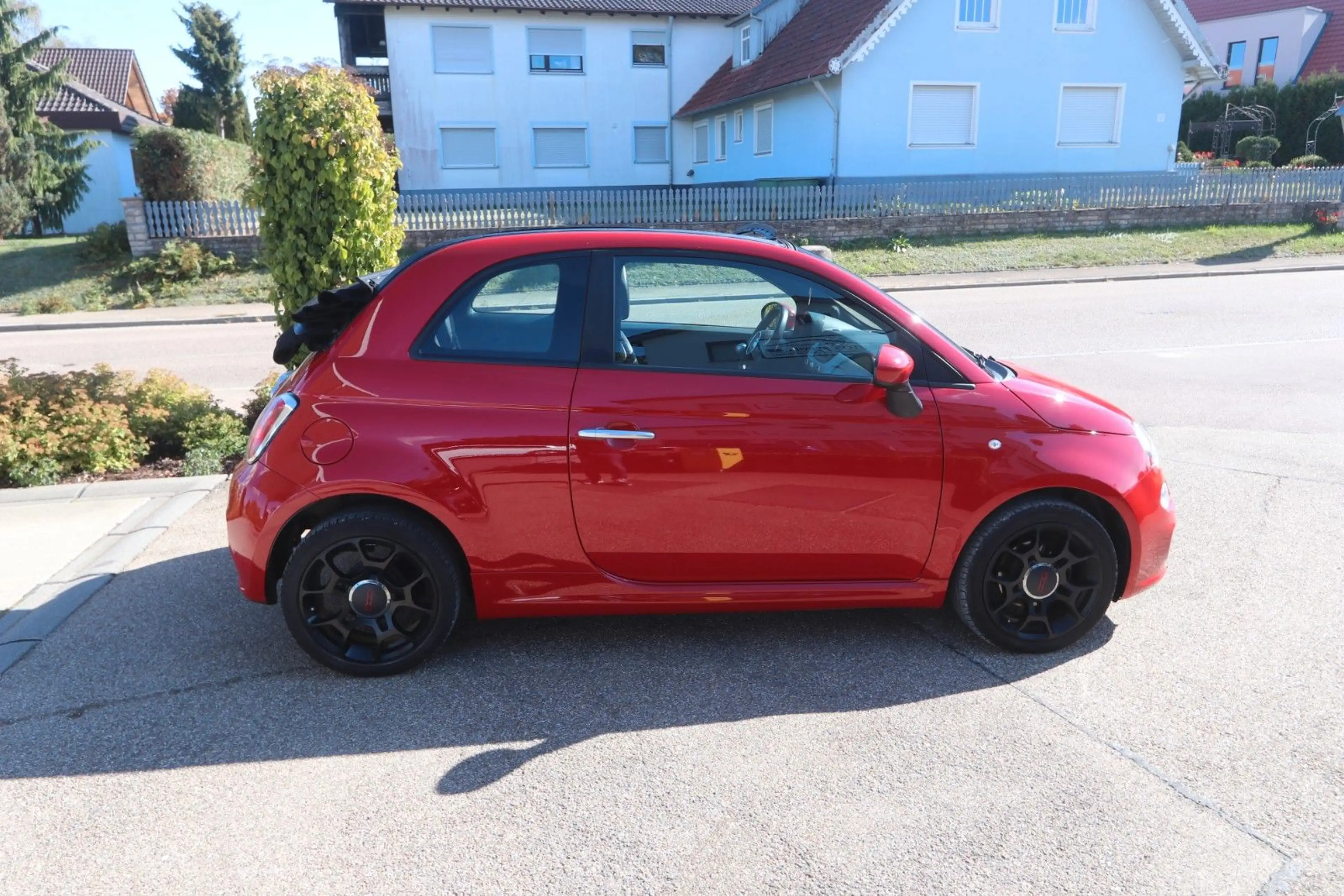 Fiat 500 Klima Alu Cabrio MFL Nebel wenig KM — photo 5
