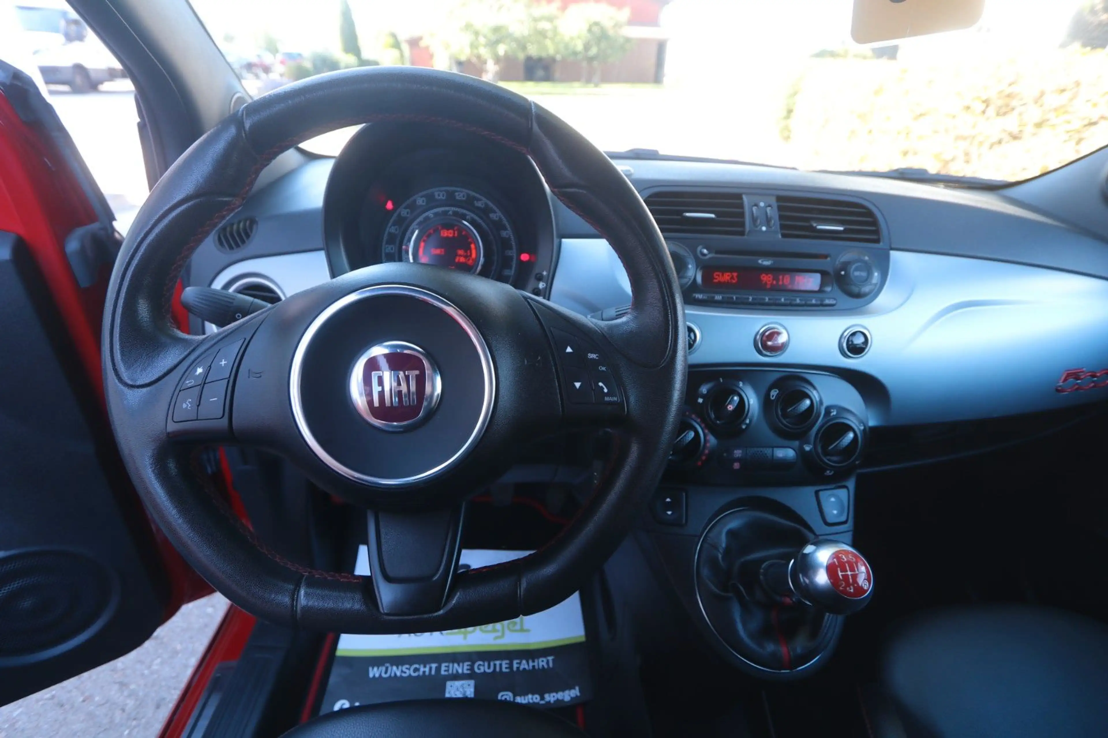 Fiat 500 Klima Alu Cabrio MFL Nebel wenig KM — photo 10
