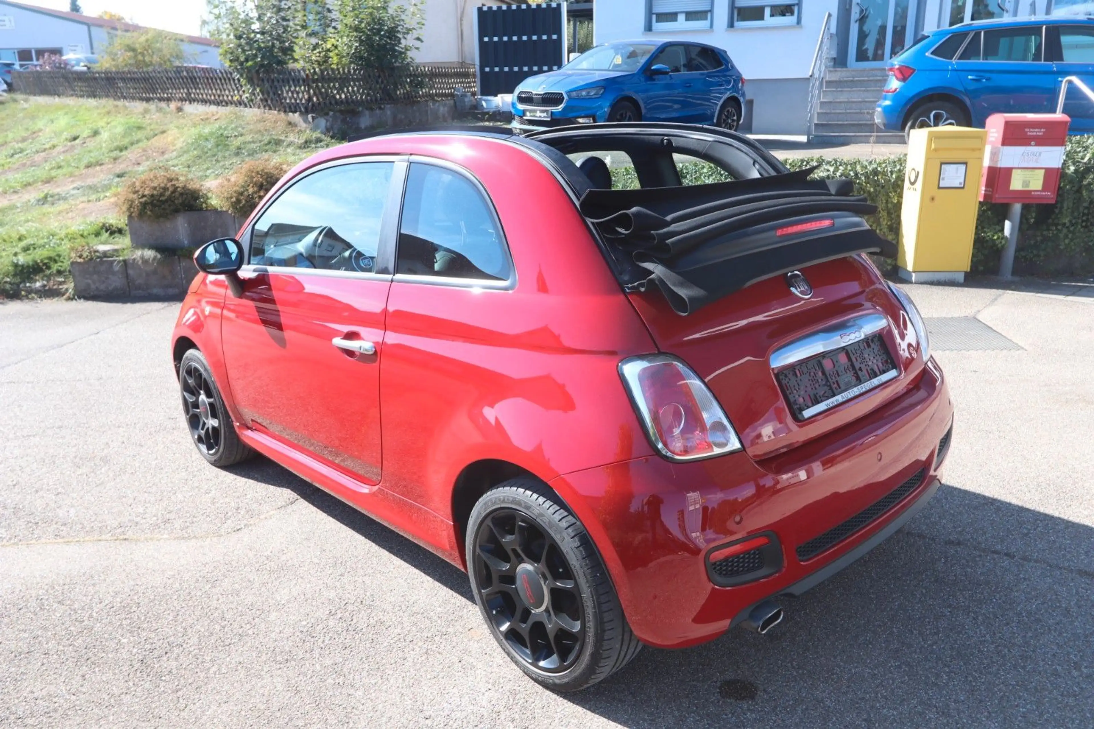 Fiat 500 Klima Alu Cabrio MFL Nebel wenig KM — photo 8