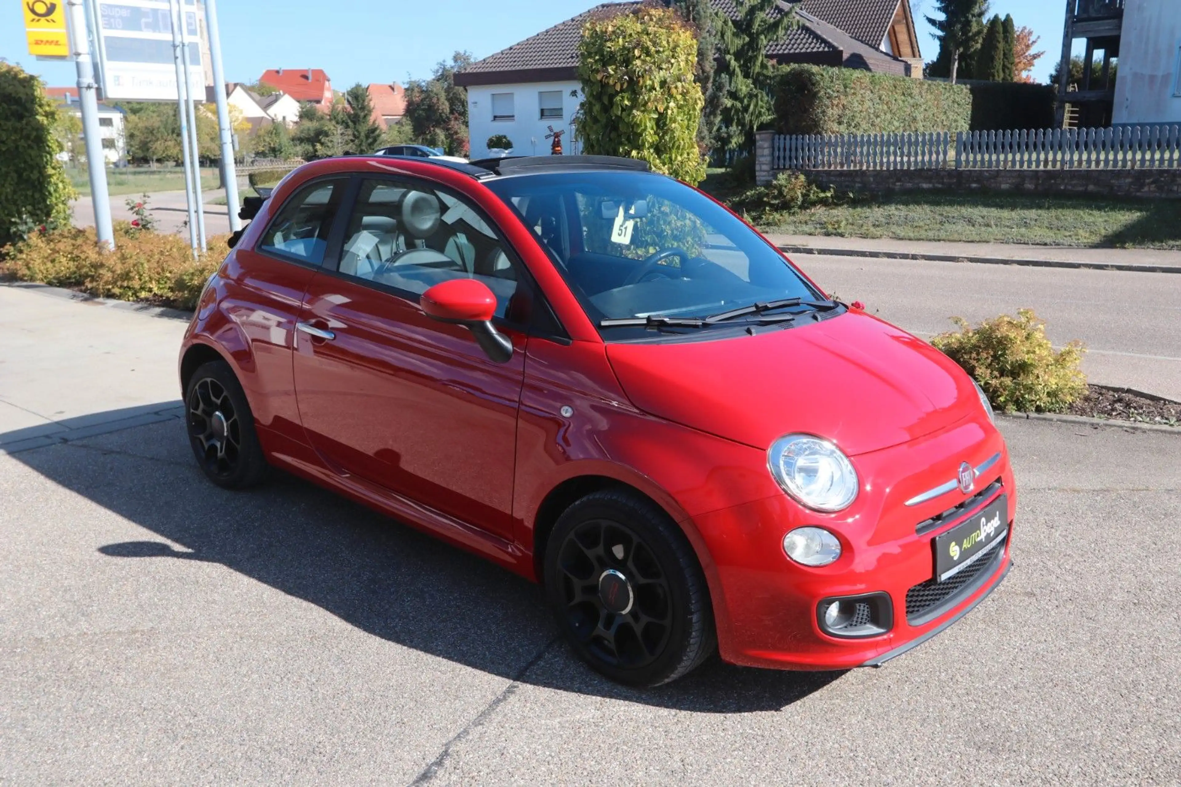Fiat 500 Klima Alu Cabrio MFL Nebel wenig KM — photo 4