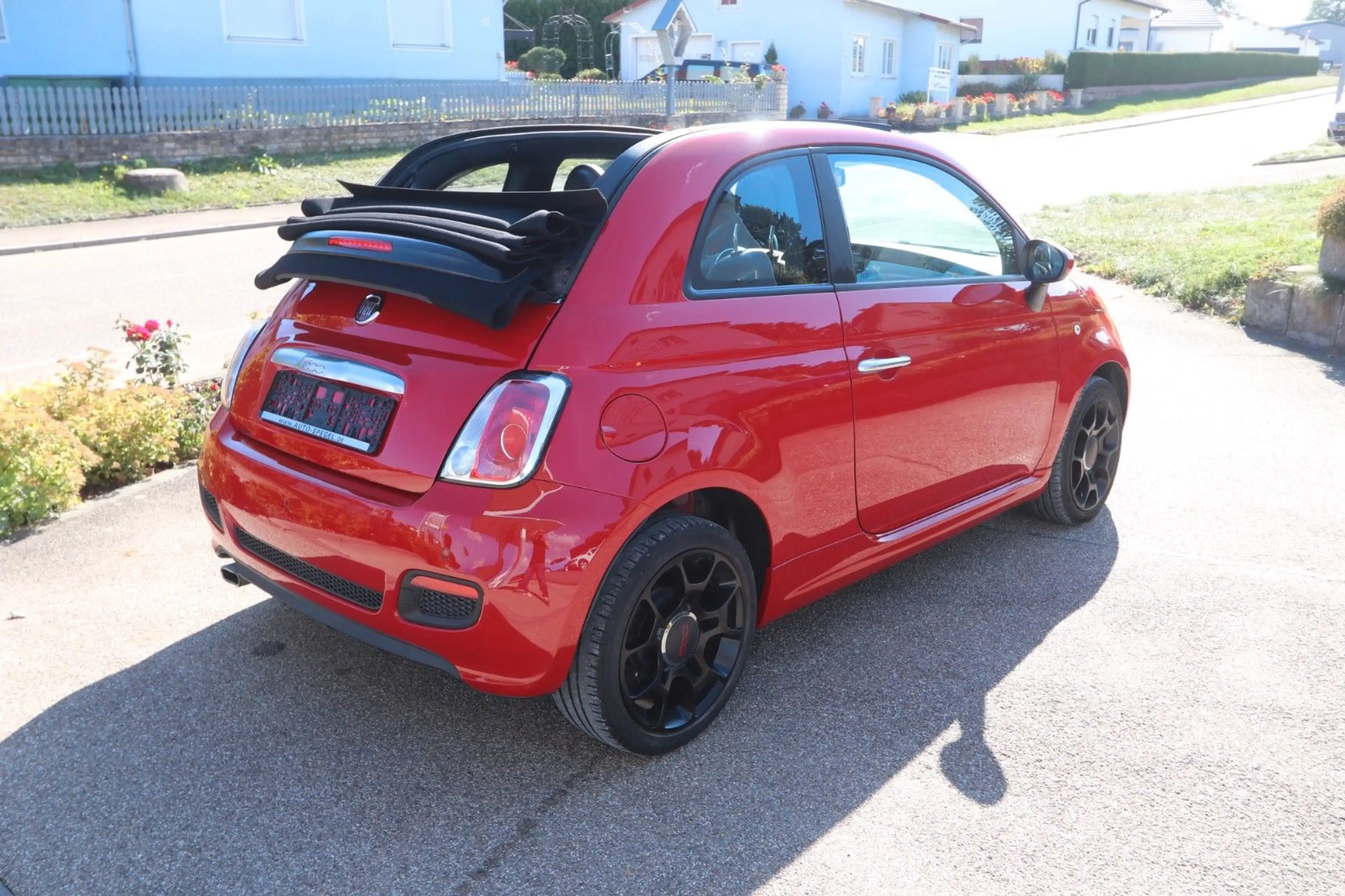 Fiat 500 Klima Alu Cabrio MFL Nebel wenig KM — photo 6