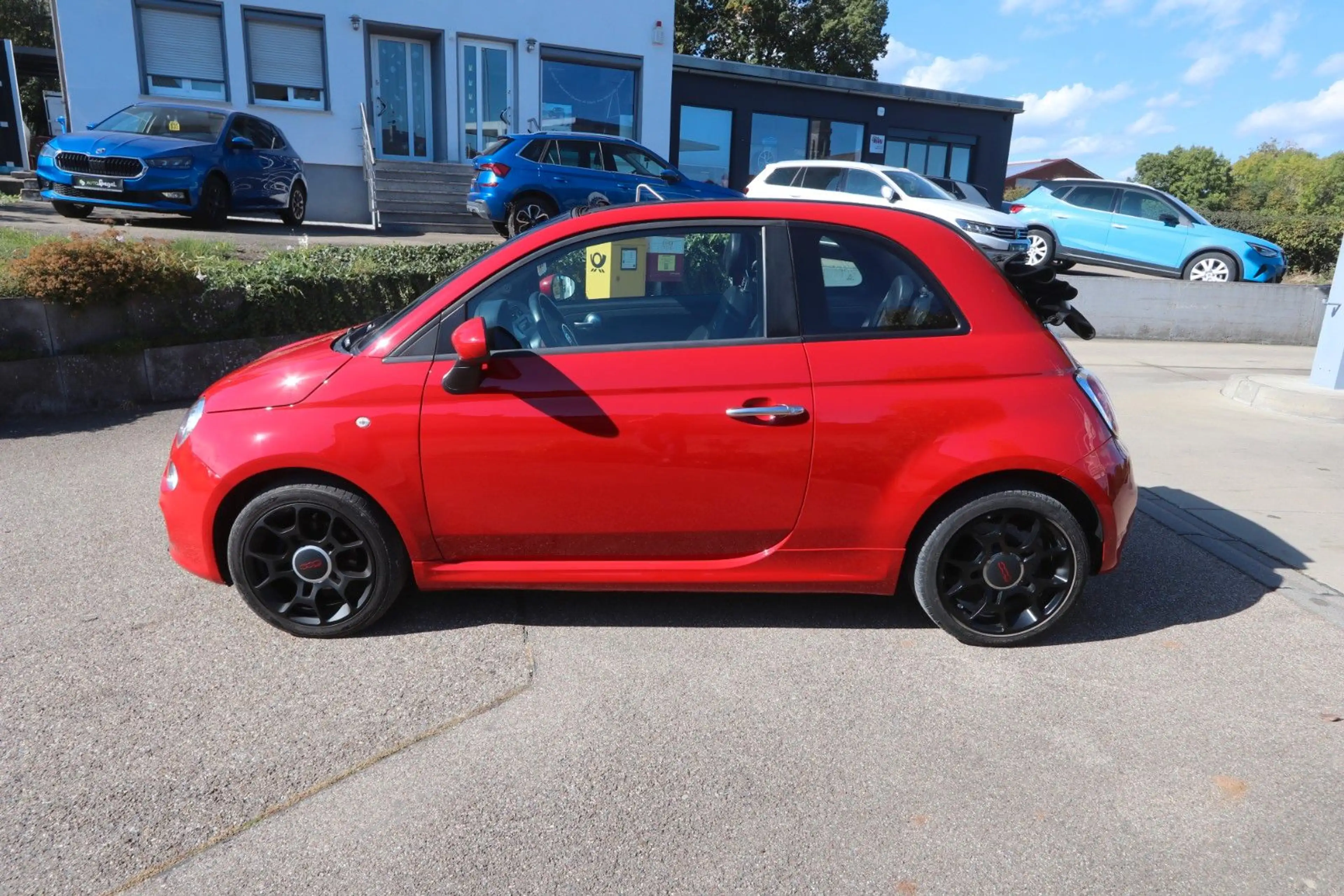 Fiat 500 Klima Alu Cabrio MFL Nebel wenig KM — photo 9