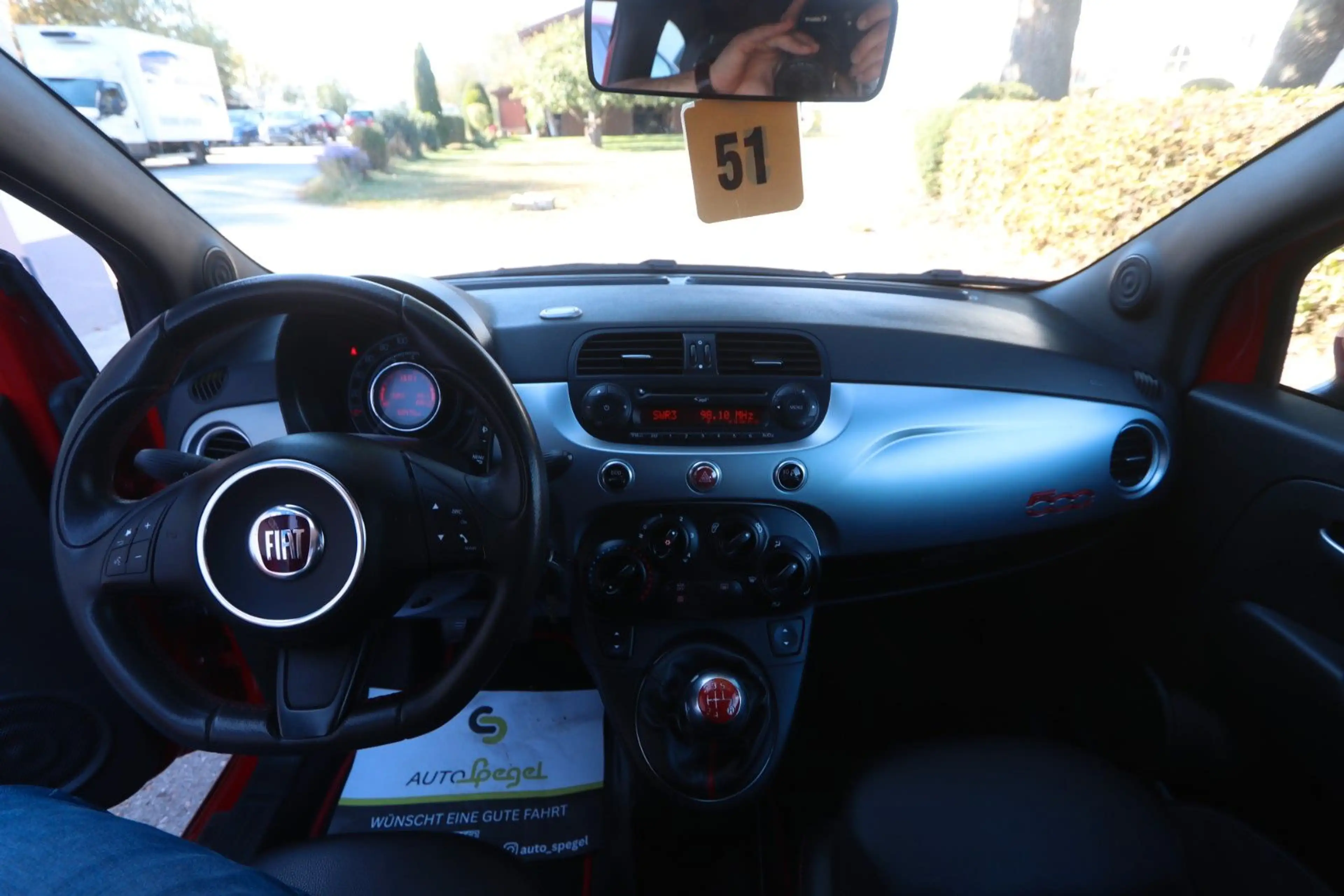 Fiat 500 Klima Alu Cabrio MFL Nebel wenig KM — photo 11