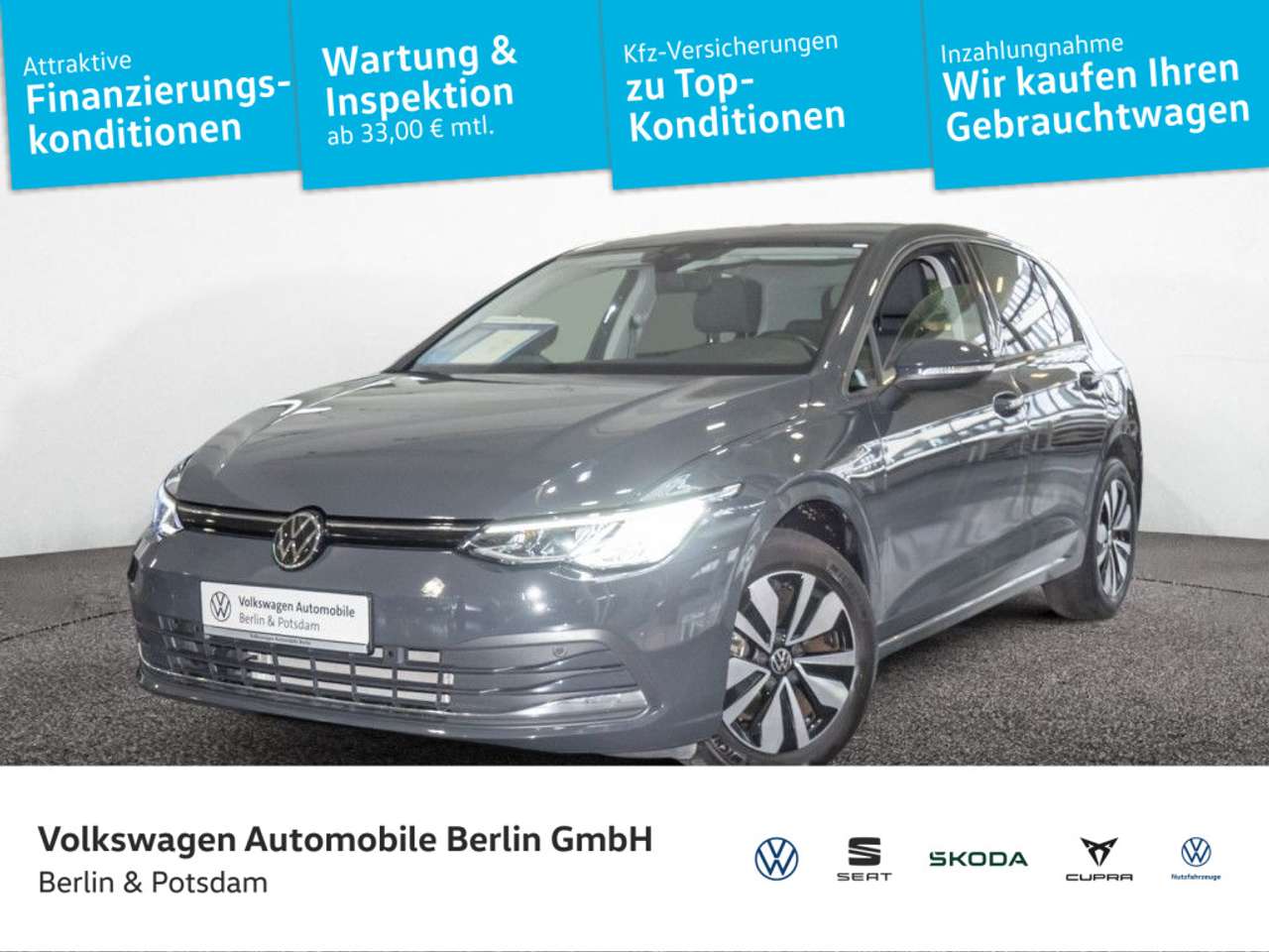 Volkswagen Golf 2024 — VIII 1.0 eTSI Move LED Keyless APP Sitzhzg.