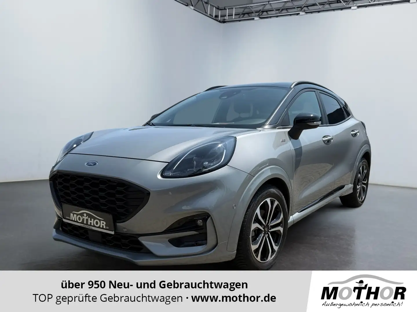 Ford Puma ST-Line 1.0 EcoBoost ACC DynLi LM Navi Silber - 1