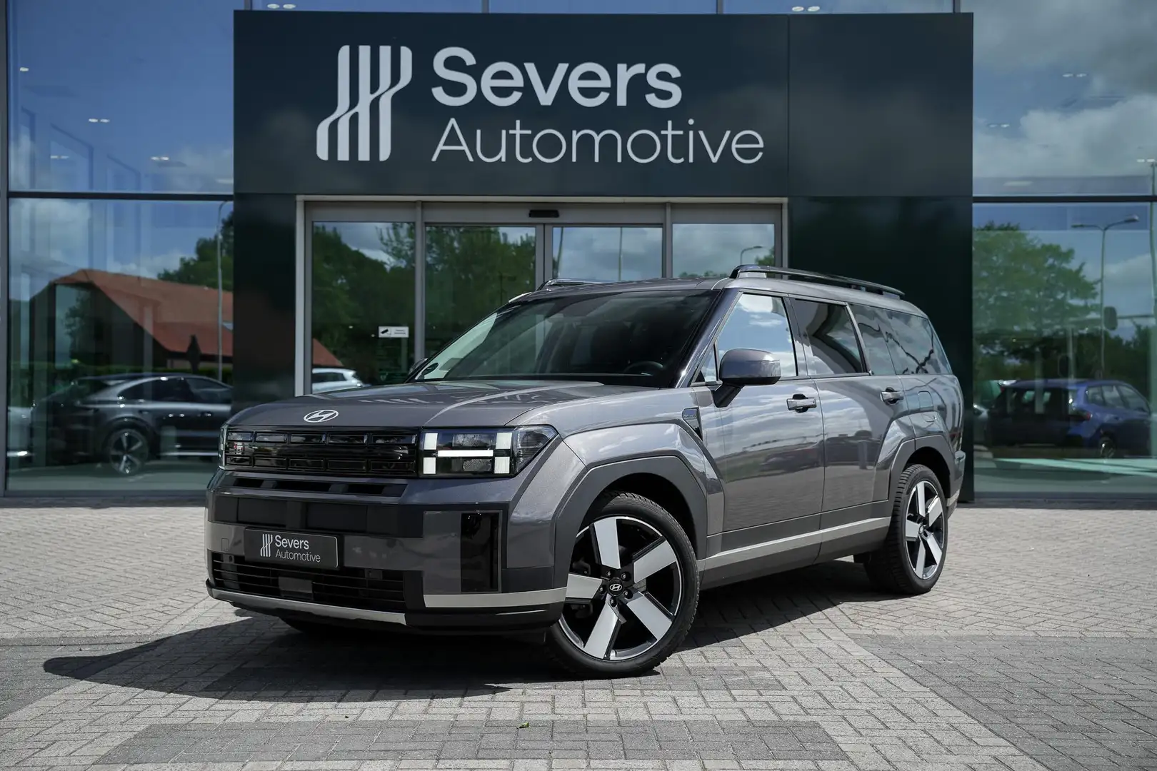 Hyundai SANTA FE 1.6 T-GDI PHEV 4WD 7 persoons | Trekhaak | Gris - 1