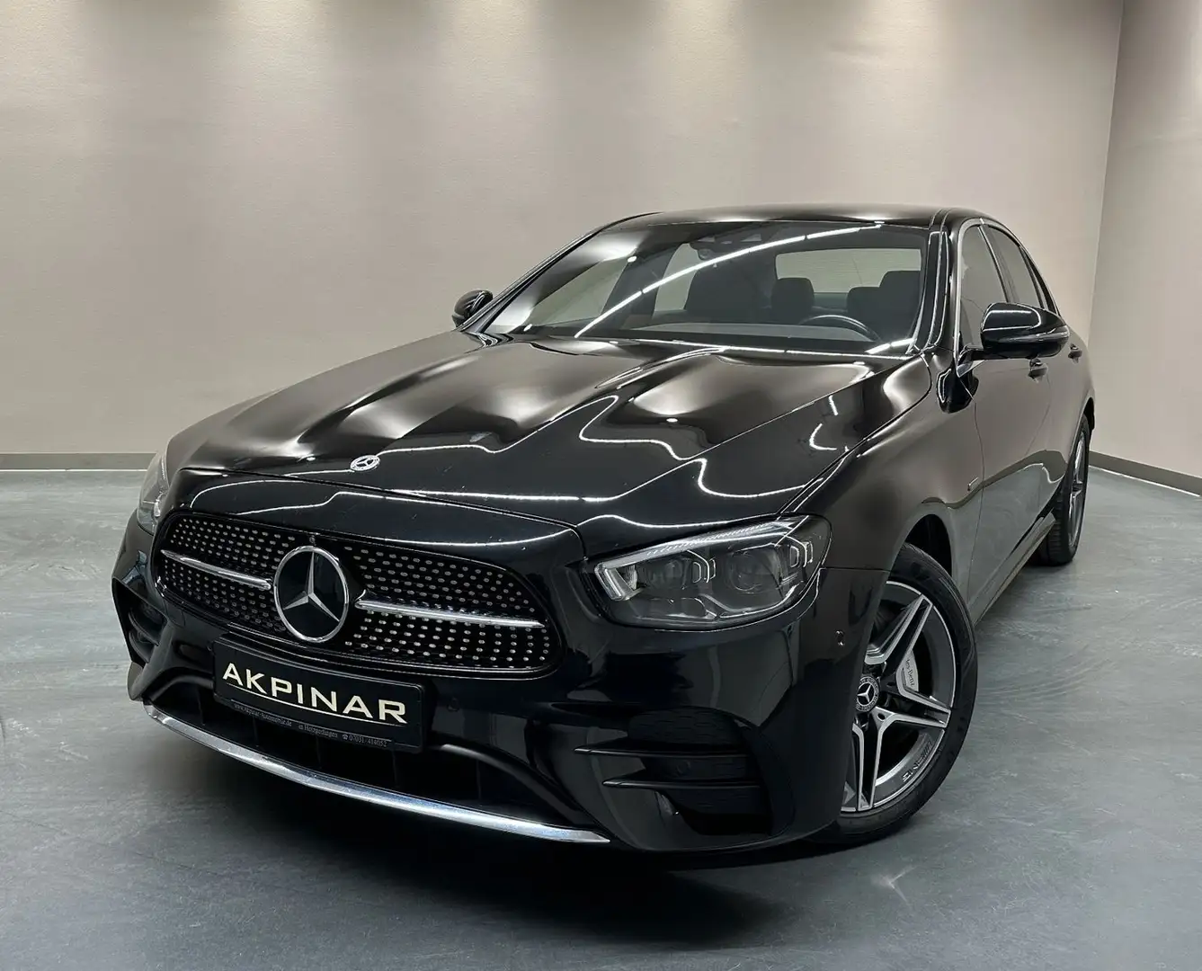 Mercedes-Benz E 300 E300 de AMG LINE *1. HAND*BURMESTER*DISTR+*STHZ* Negro - 1