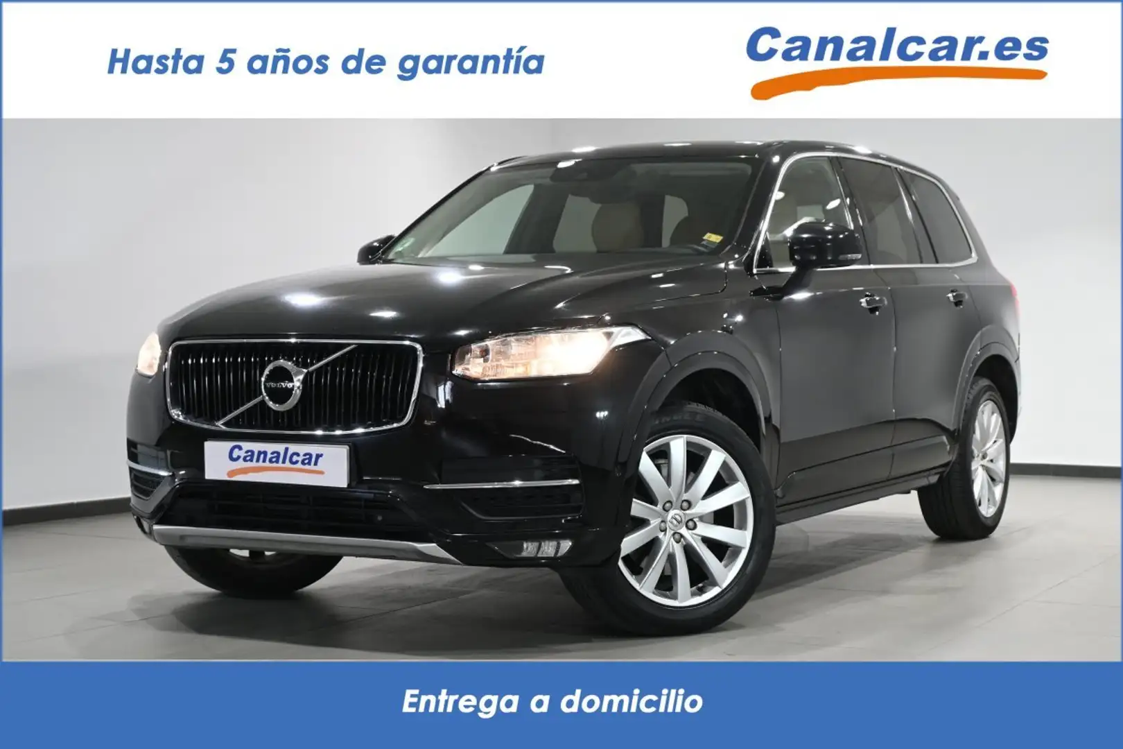 Volvo XC90 D5 Momentum AWD 225 Aut. Negro - 1