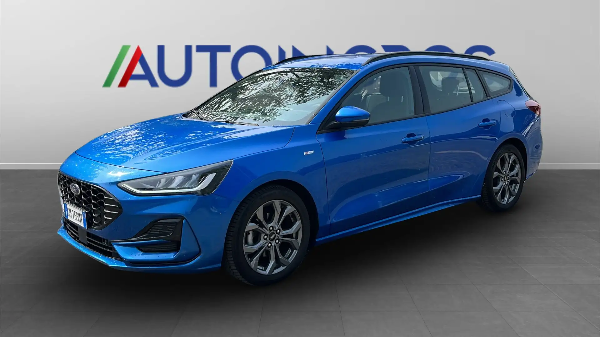 Ford Focus Focus SW 1.0 ecoboost h ST-Line Design 125cv Blu/Azzurro - 1